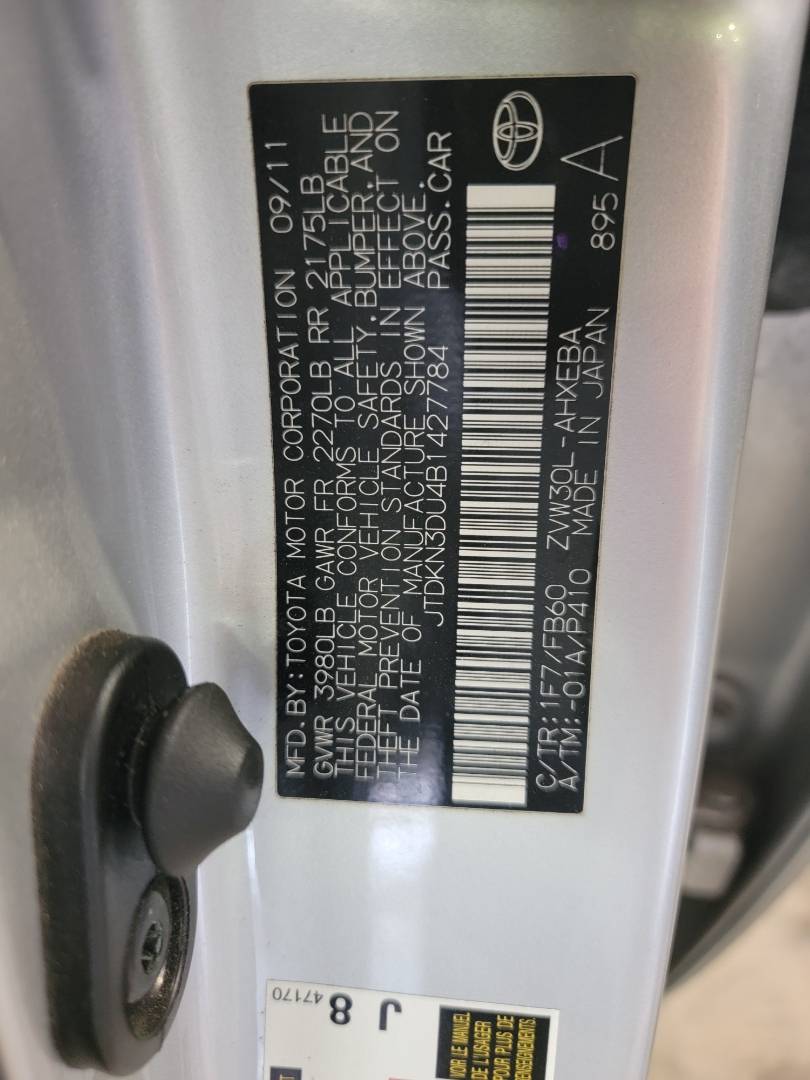 2011 TOYOTA PRIUS — 163915 Miles — Lot 44280824 - Marhaba Auctions Used Cars - Image 7
