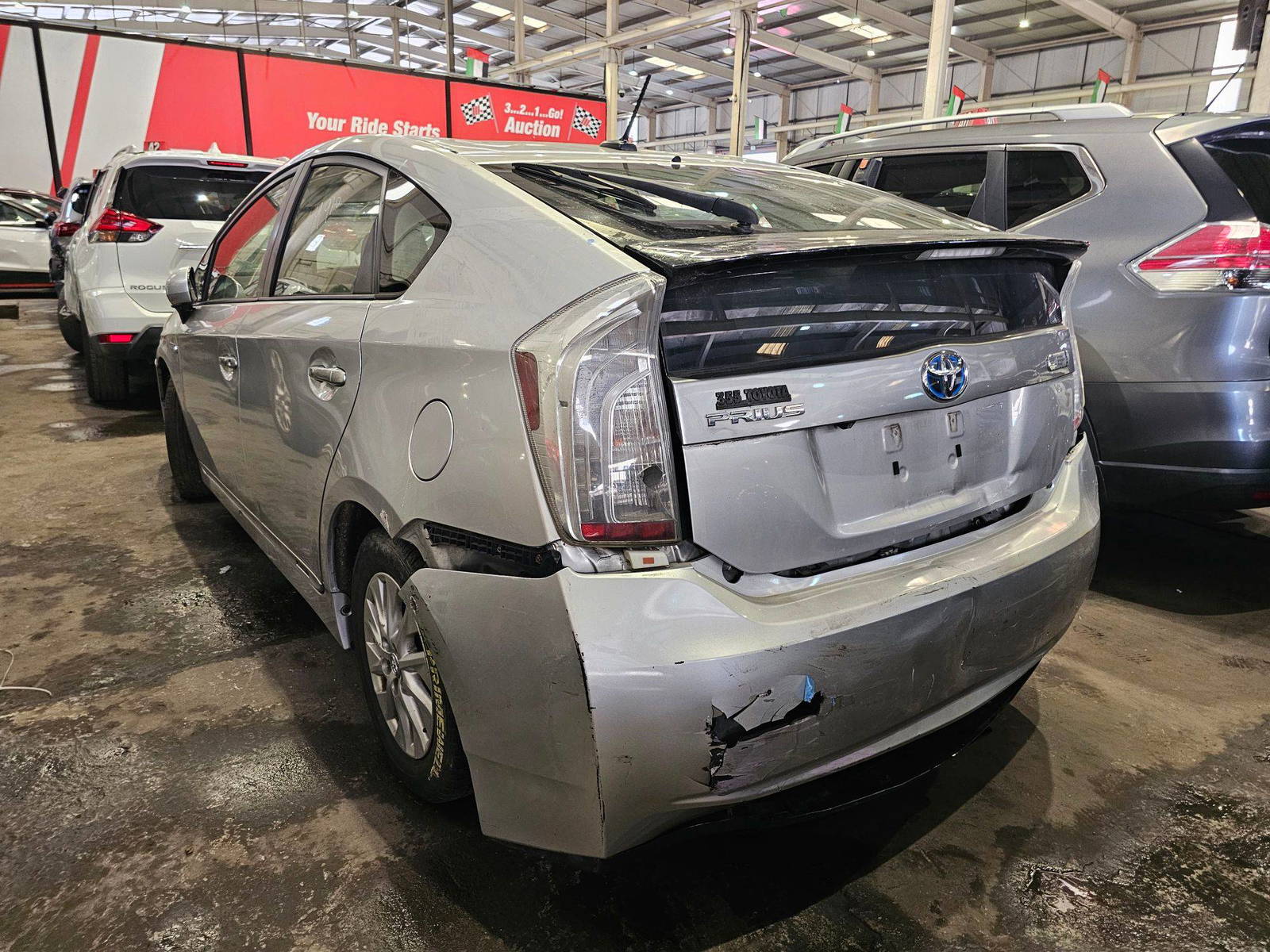 2013 TOYOTA PRIUS — 237398 Miles — Lot 044910 — Main - Marhaba Auctions Used Cars - Image 3