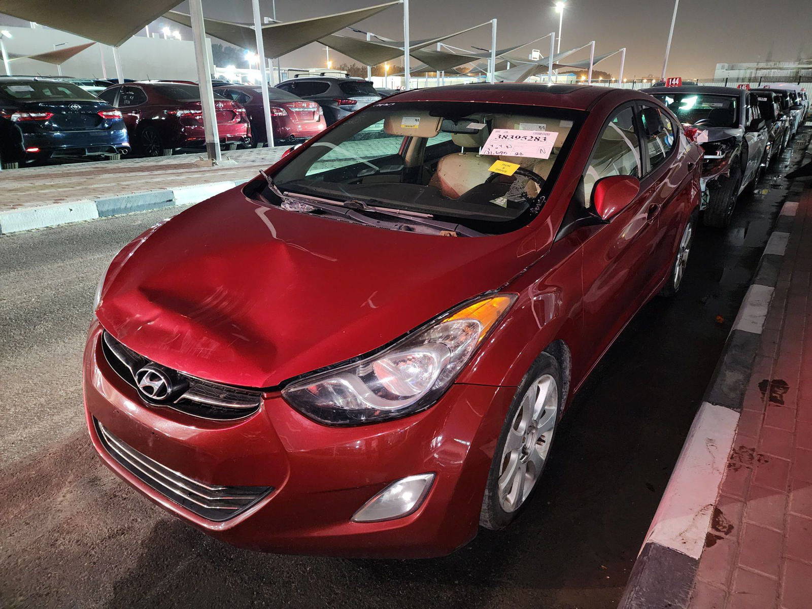 2012 HYUNDAI ELANTRA — 121690 Miles — Lot 38395283 - Marhaba Auctions Used Cars - Image 3