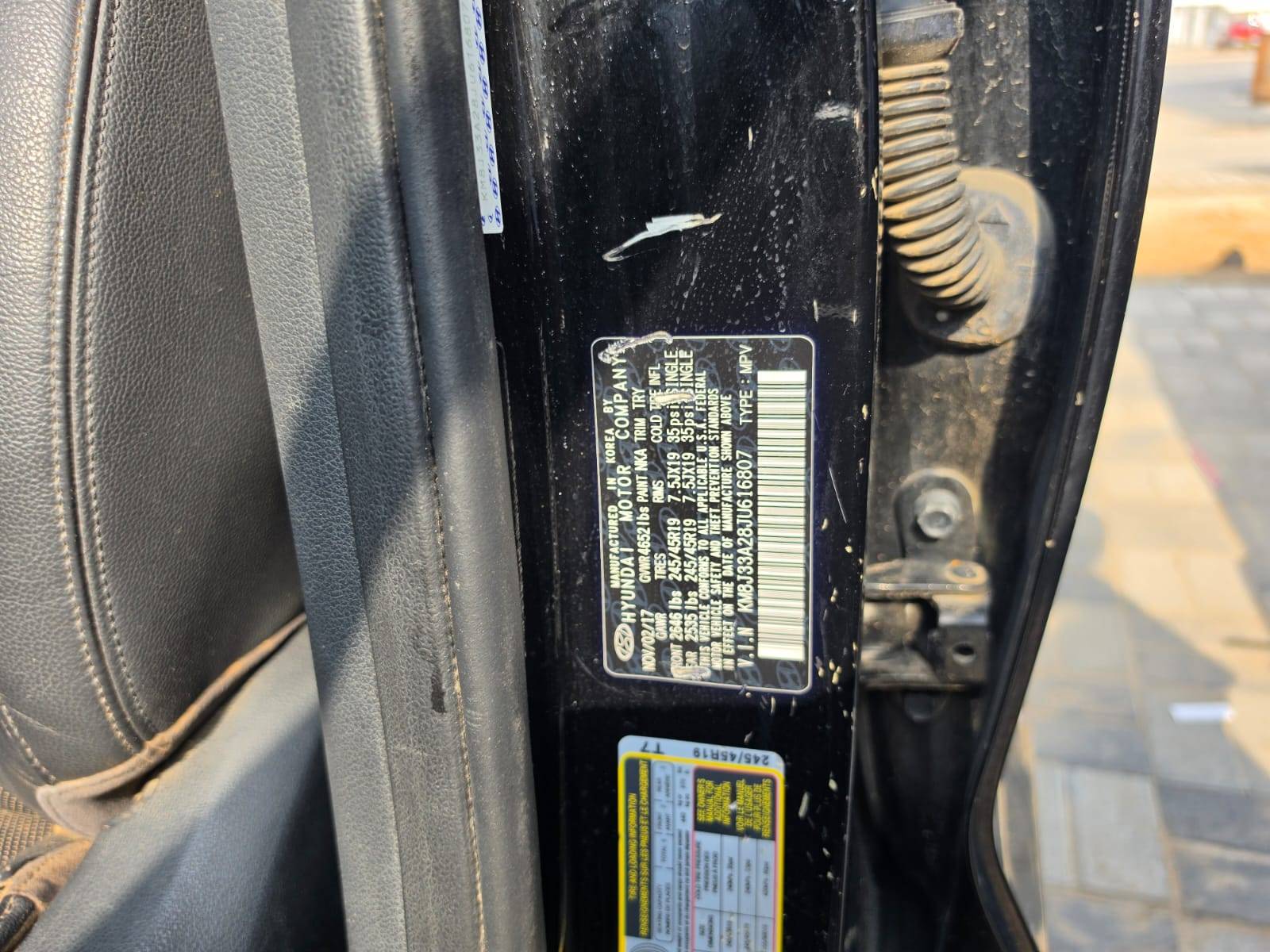 2018 HYUNDAI TUCSON — 103730 Miles — Lot 616807 - Marhaba Auctions Used Cars - Image 9