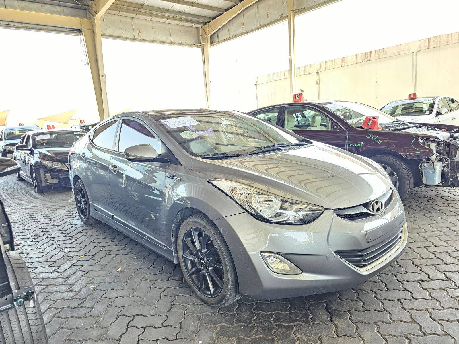 2012 HYUNDAI AVANTE — 101592 KM — Lot 227812 — Souq - Marhaba Auctions Used Cars - Image 3