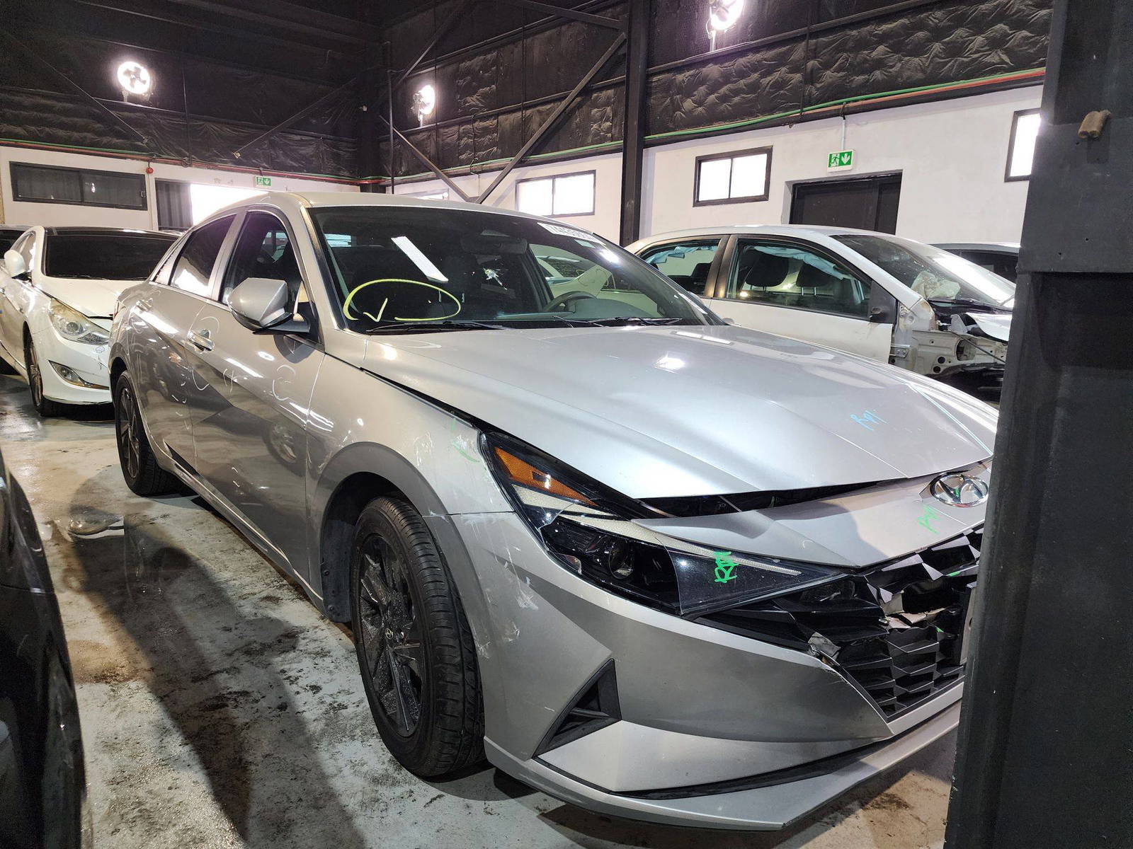2021 HYUNDAI ELANTRA — 70229 Miles — Lot 8587 — Al Quoz - Marhaba Auctions Used Cars - Image 6
