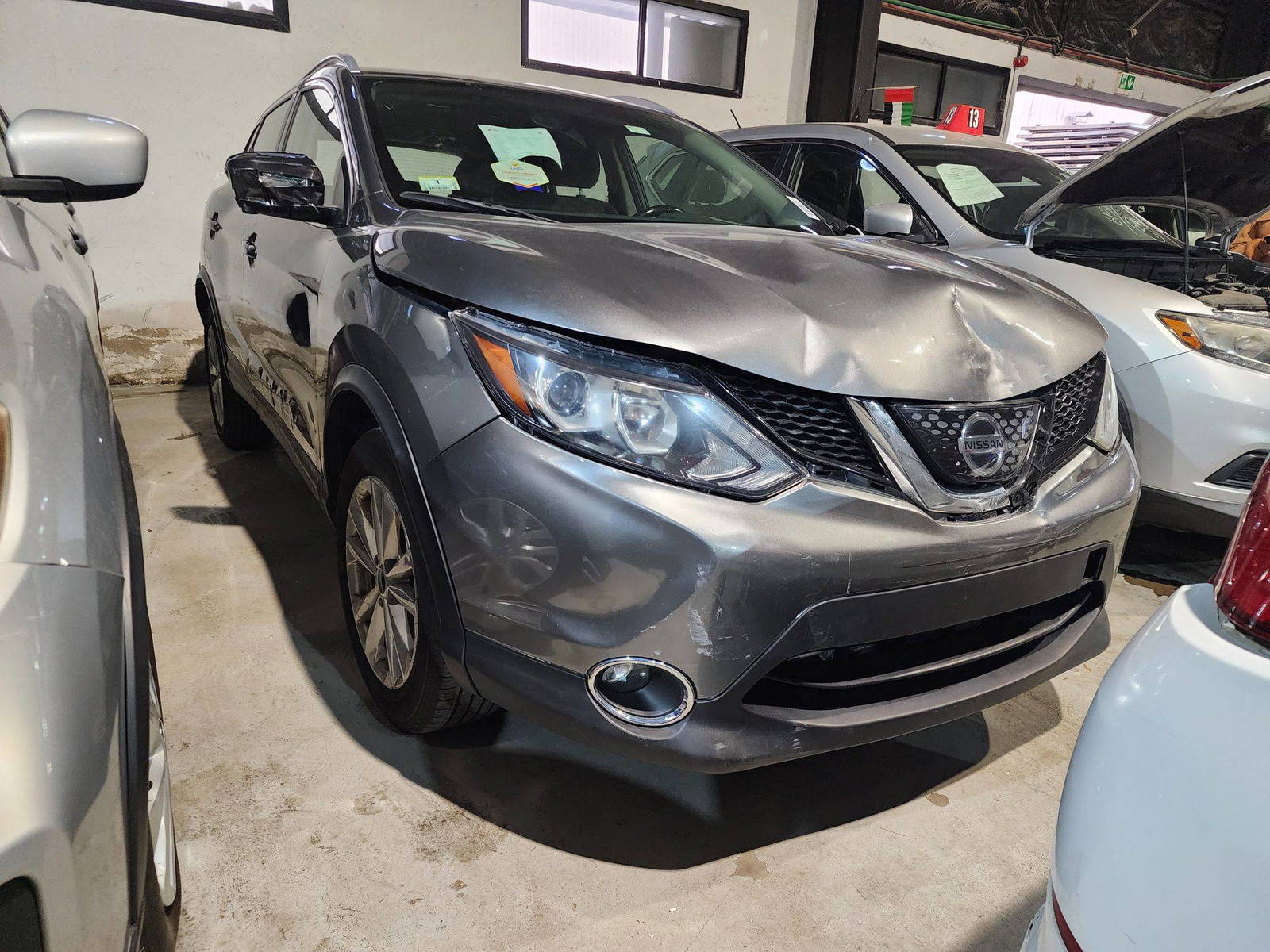 2018 NISSAN ROGUE SPORTS — 160617 Miles — Lot 253792 — Al Quoz - Marhaba Auctions Used Cars - Image 3