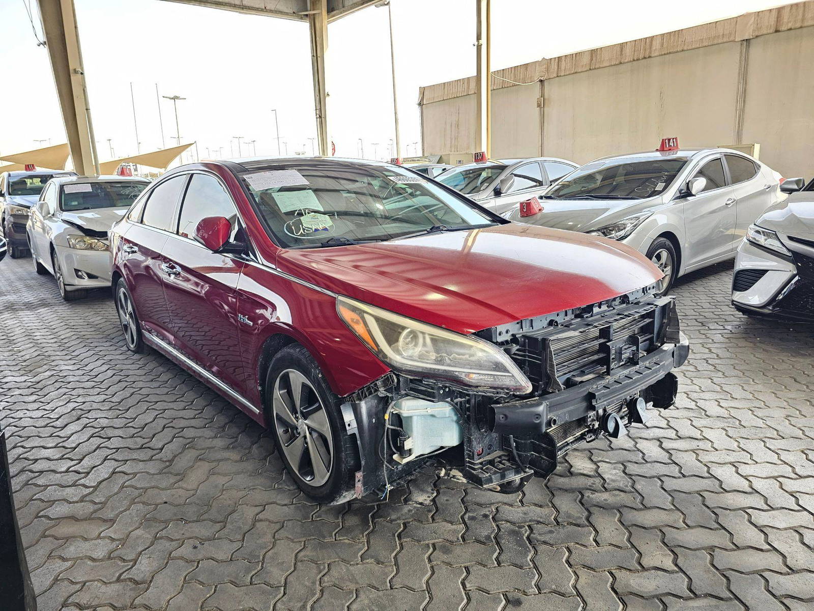 HYUNDAI SONATA 2016 - Marhaba Auction Used Cars - Image 4