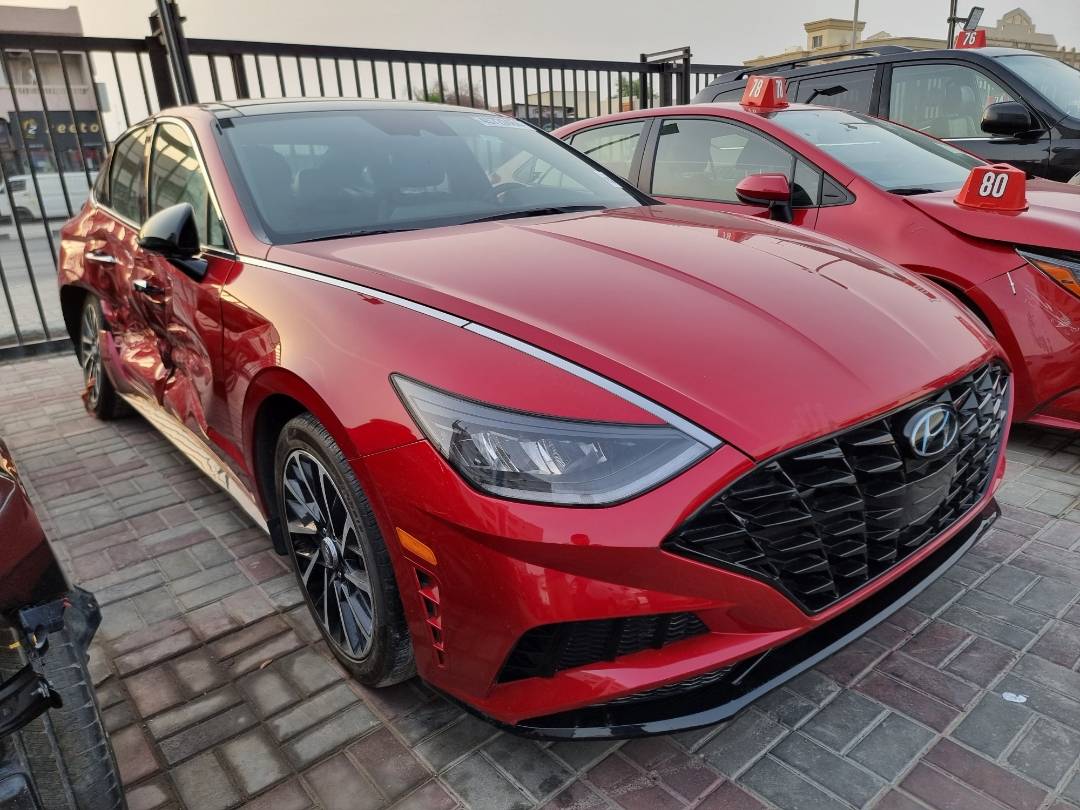 2020 HYUNDAI SONATA — 34751 Miles — Lot H043259 — Ind. 12 - Marhaba Auctions Used Cars - Image 3