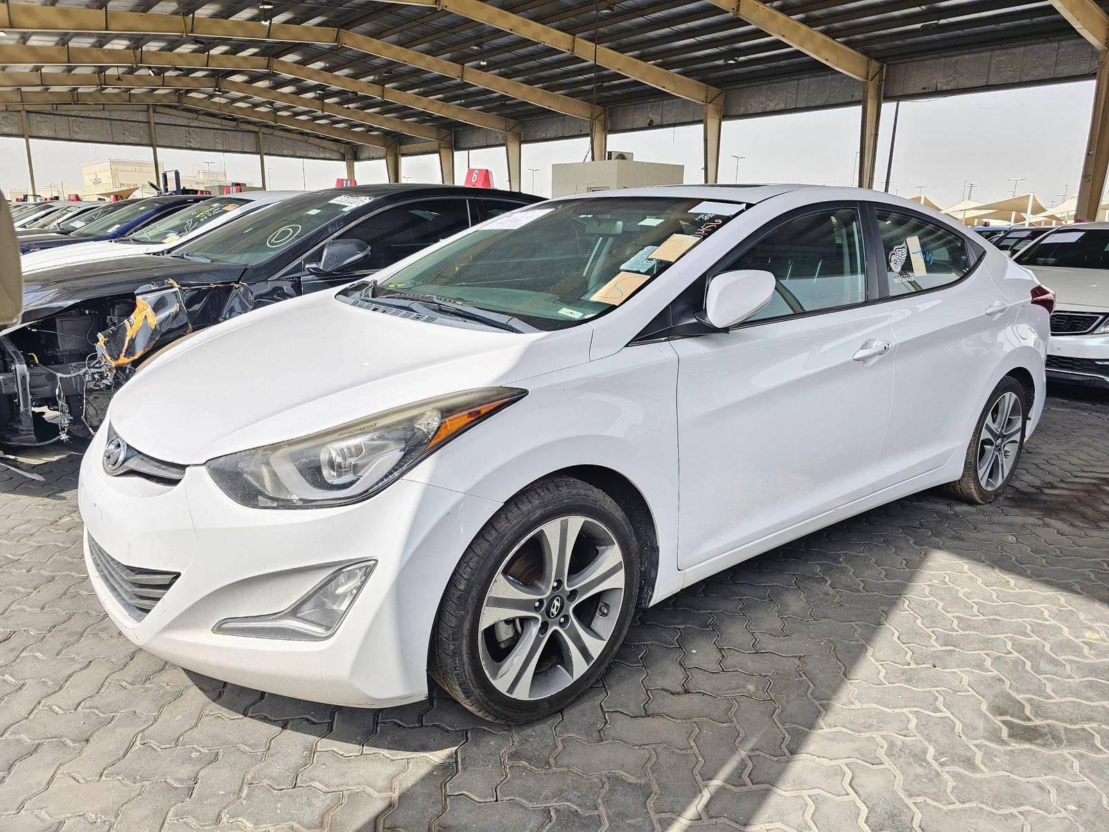 2015 HYUNDAI ELANTRA — 177457 Miles — Lot 3088483 — Souq - Marhaba Auctions Used Cars - Image 3