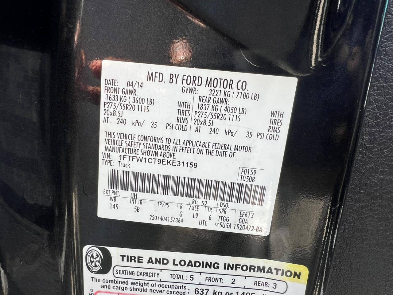 FORD F150 2014 - Marhaba Auction Used Cars - Image 11