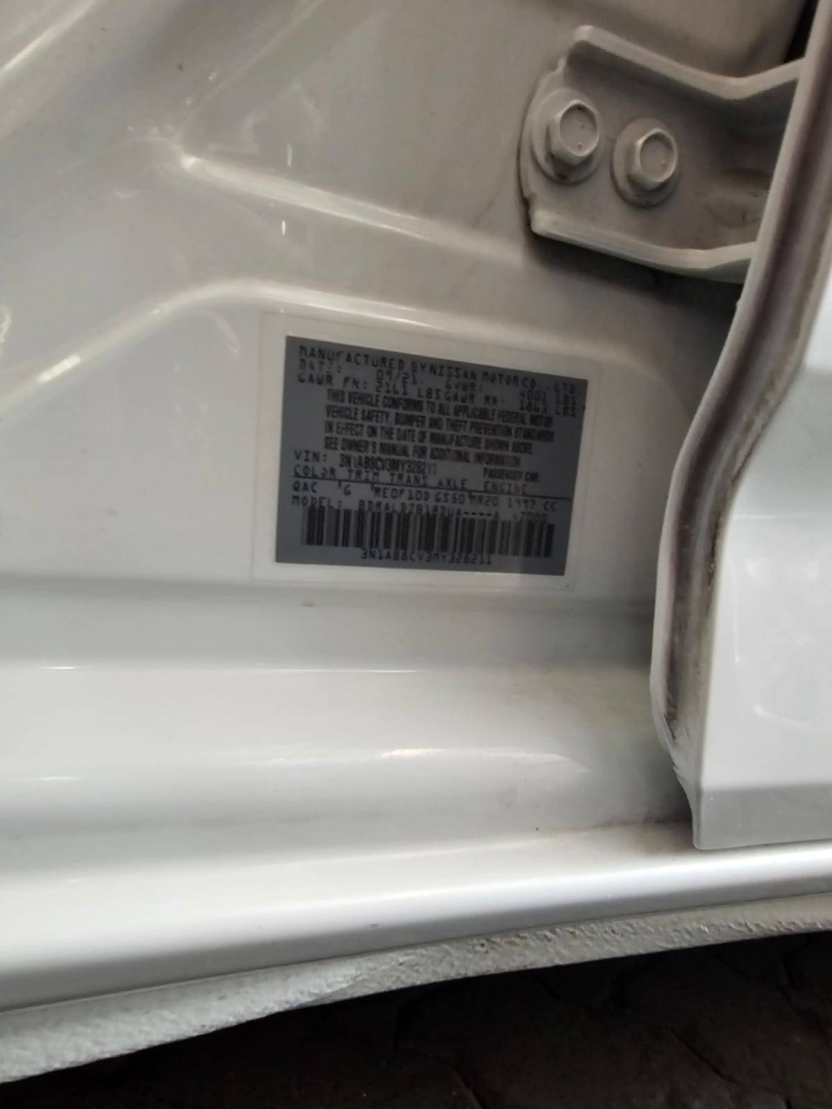 2021 NISSAN SENTRA — 24829 Miles — Lot 3MY328211 — Main - Marhaba Auctions Used Cars - Image 10