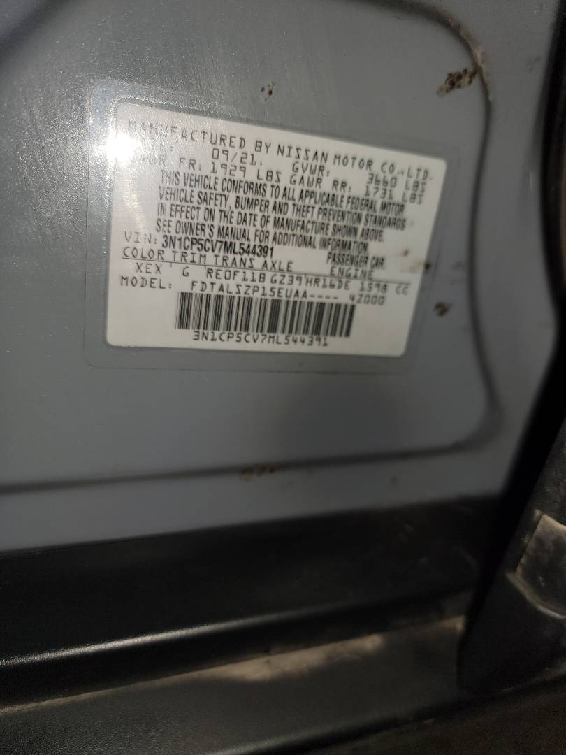 2021 NISSAN KICKS — 0 Miles — Lot 37463111 - Marhaba Auctions Used Cars - Image 9