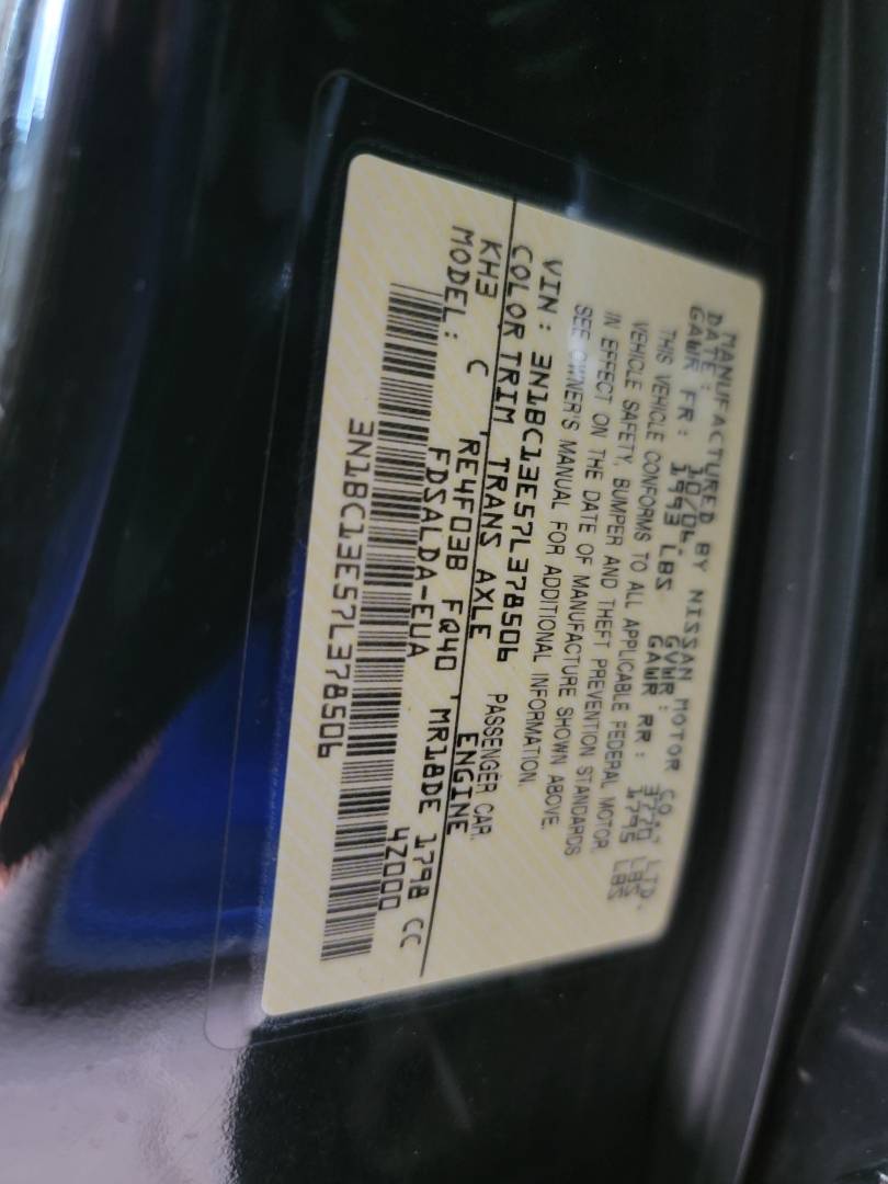 2007 NISSAN VERSA — 172954 Miles — Lot 38573802 - Marhaba Auctions Used Cars - Image 8