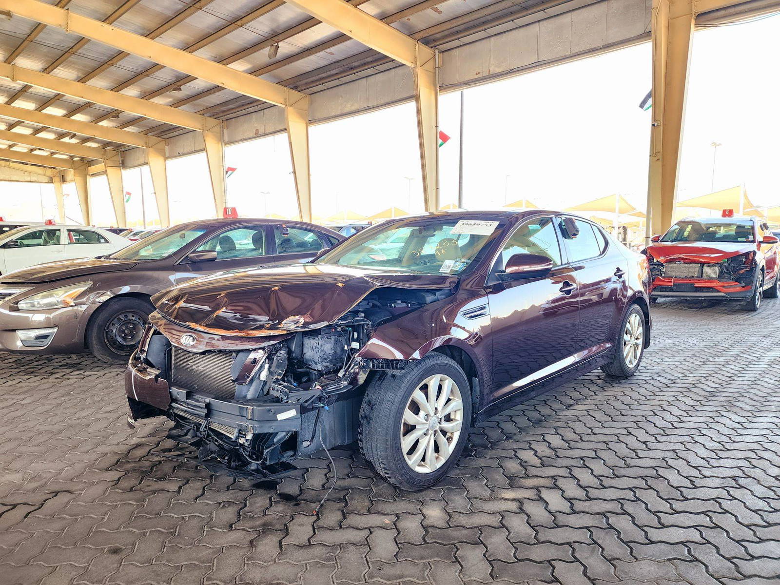 2015 KIA OPTIMA — 147462 Miles — Lot 125487 — Souq - Marhaba Auctions Used Cars - Image 5