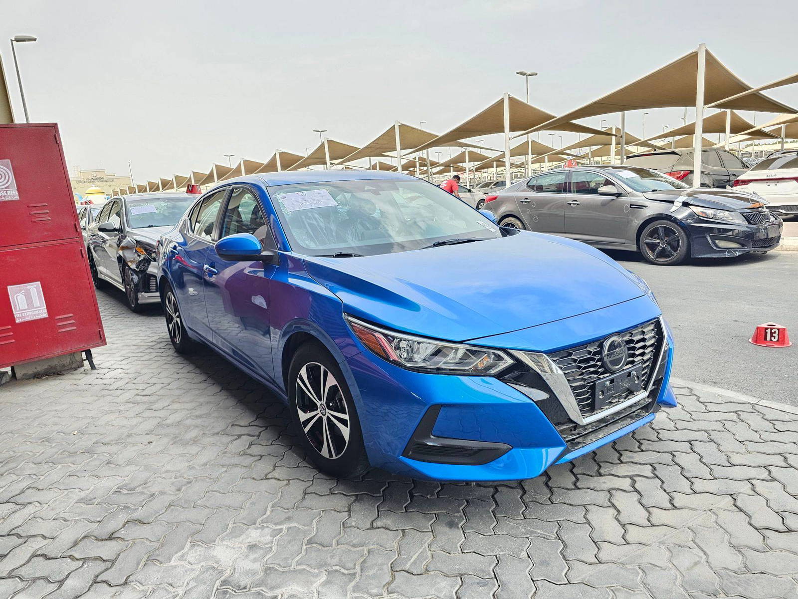 2021 NISSAN SENTRA — 65726 Miles — Lot MY247765 — Souq - Marhaba Auctions Used Cars - Image 3