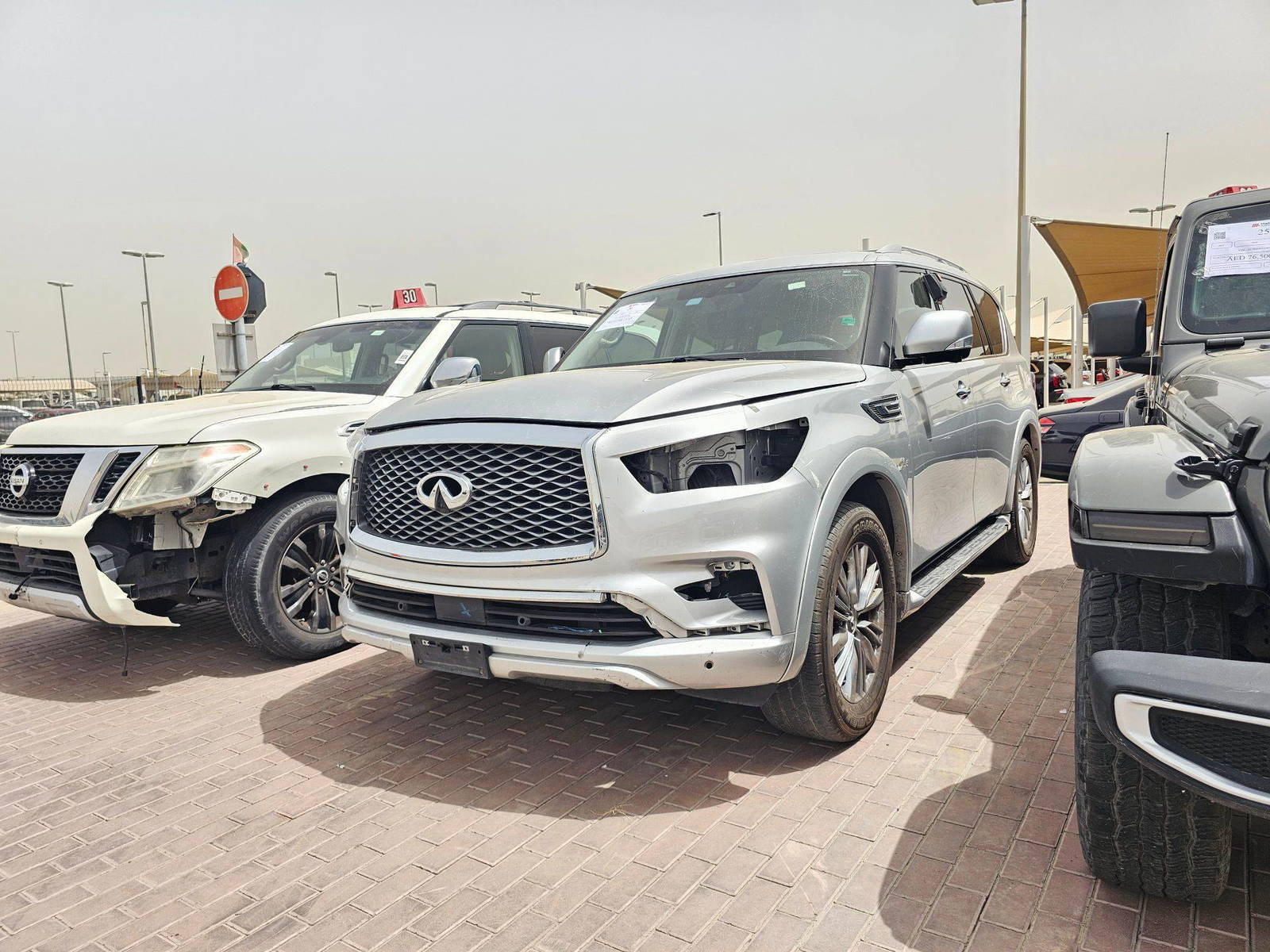 INFINITI QX80 2019 - Marhaba Auction Used Cars - Image 7