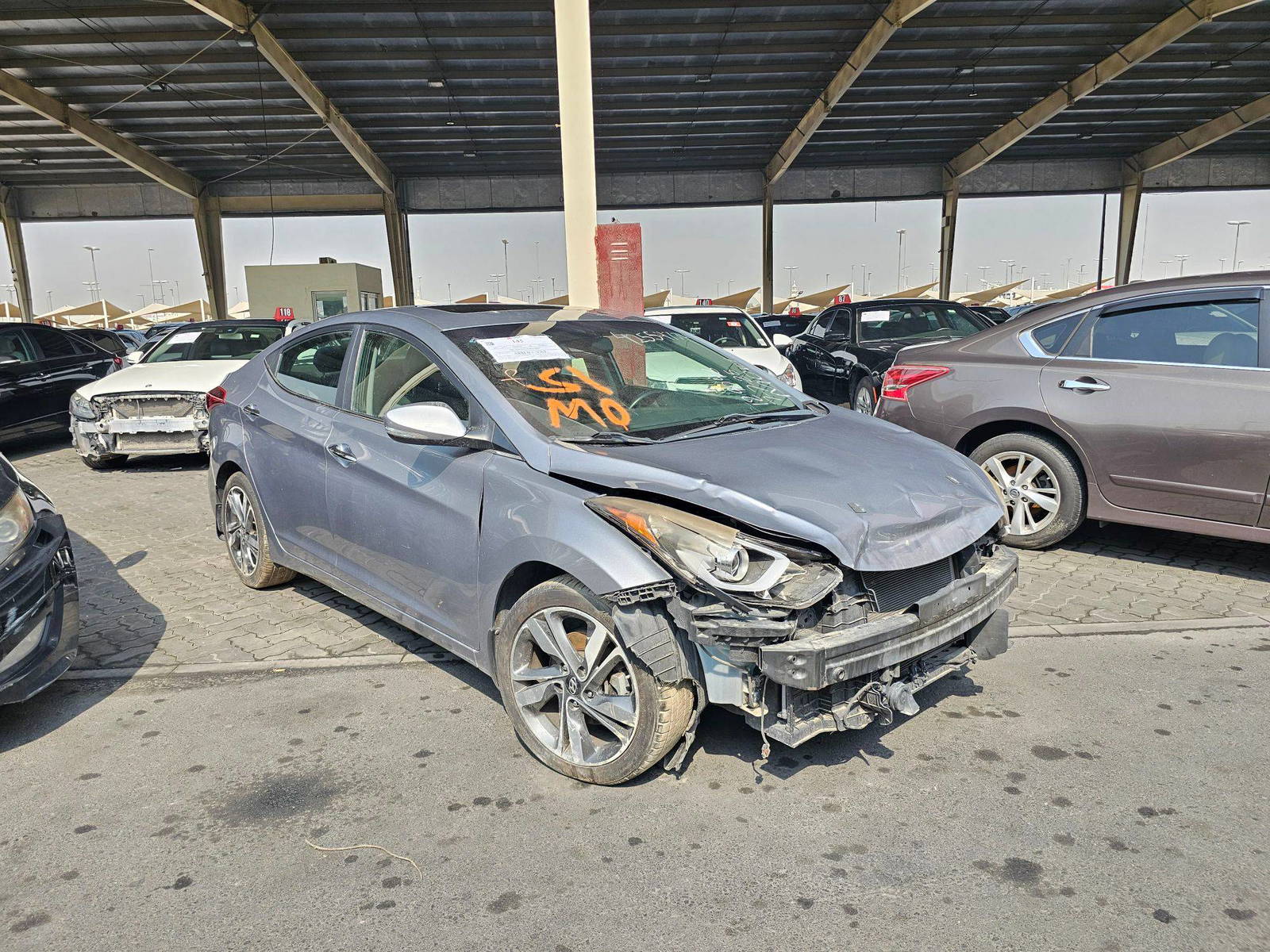2014 HYUNDAI ELANTRA — 125419 Miles — Lot 42554774 — Souq - Marhaba Auctions Used Cars - Image 4