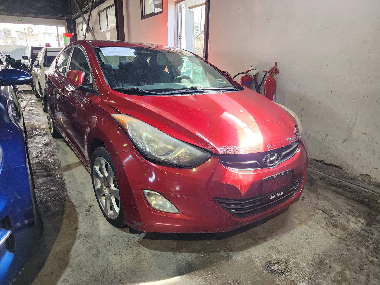 2011 HYUNDAI ELANTRA — 128402 Miles — Lot 57298055 — Al Quoz - Marhaba Auctions Used Cars - Image 3
