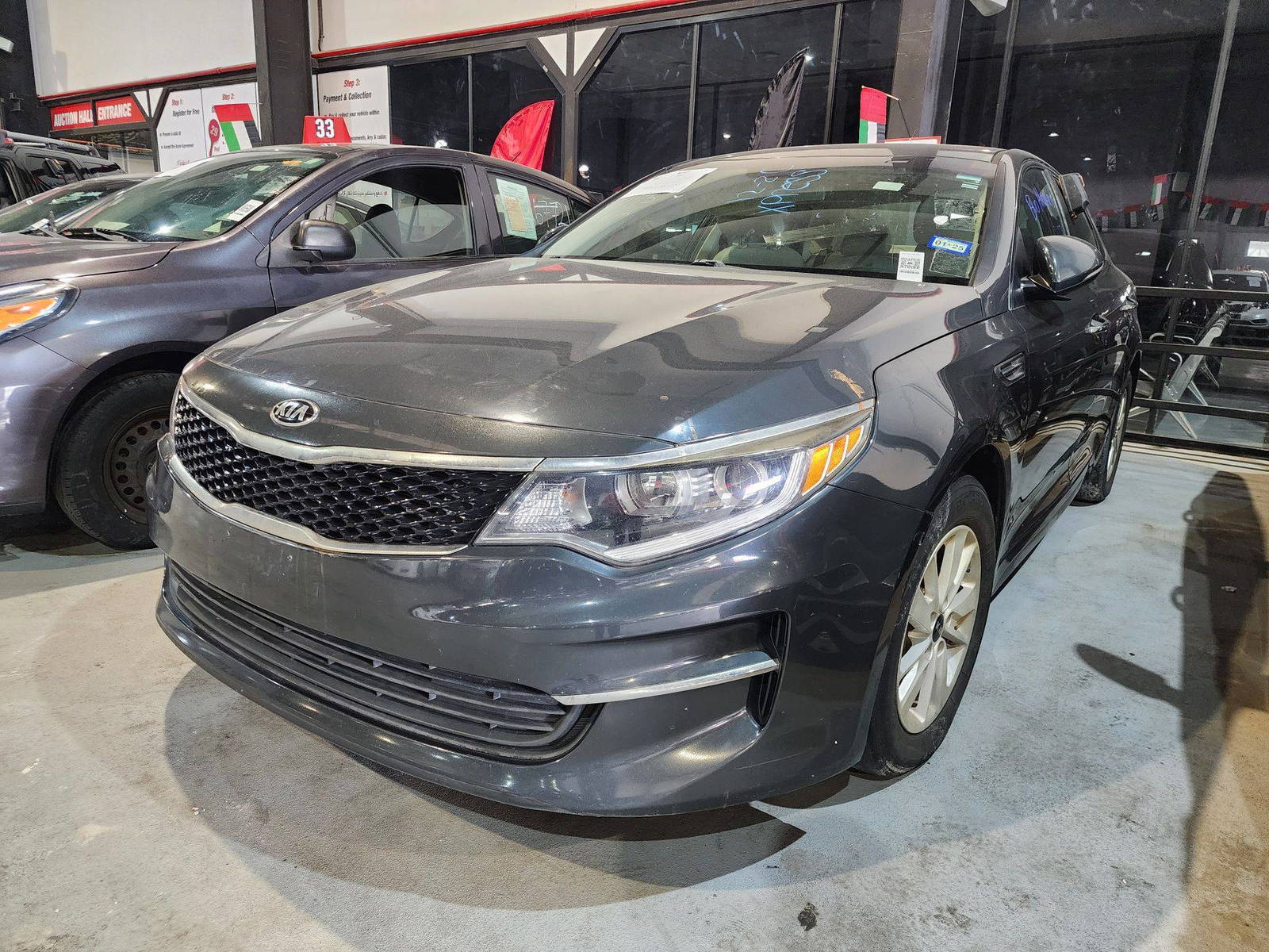 2016 KIA OPTIMA — 149766 Miles — Lot 3134895 — Al Quoz - Marhaba Auctions Used Cars - Image 3
