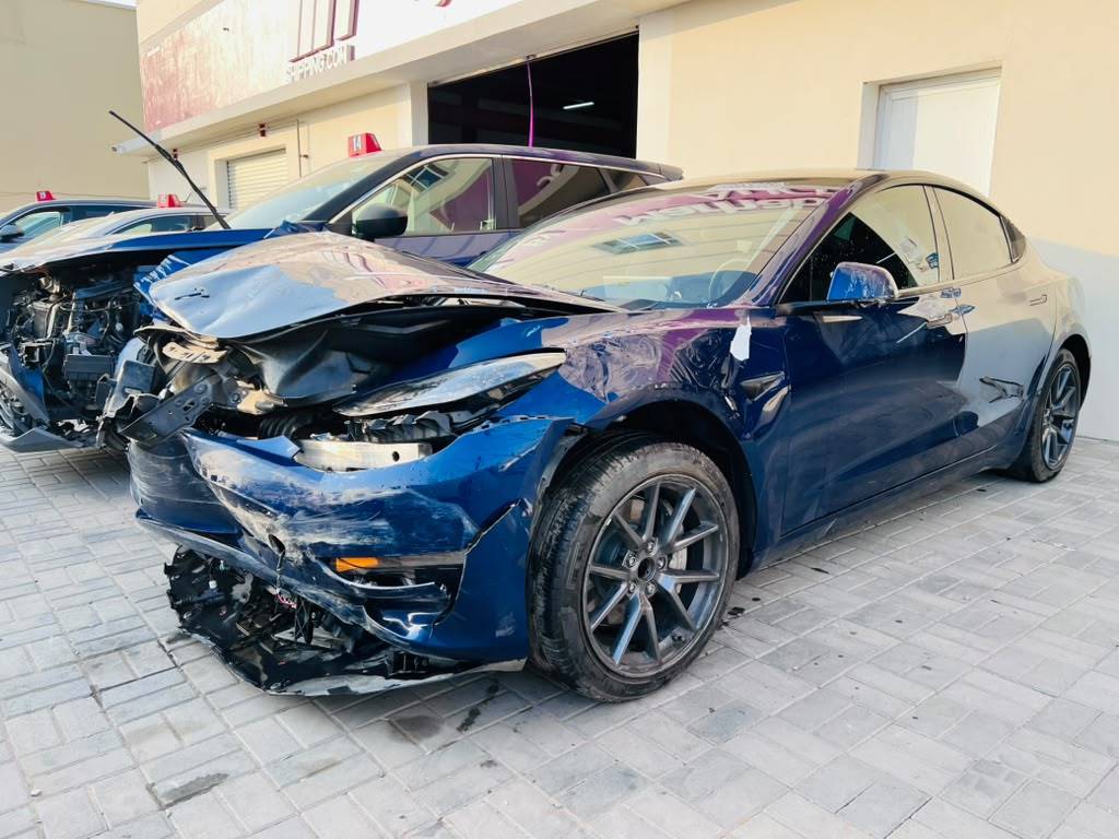 2022 TESLA MODEL 3 — 60698 Miles — Lot 341792 - Marhaba Auctions Used Cars - Image 3