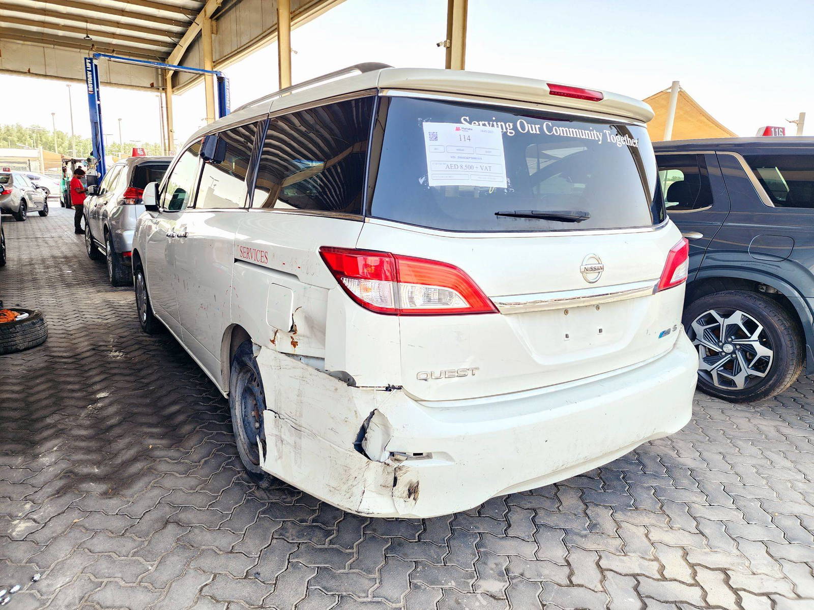 2011 NISSAN QUEST — 165505 KM — Lot 79362994 — Souq - Marhaba Auctions Used Cars - Image 3