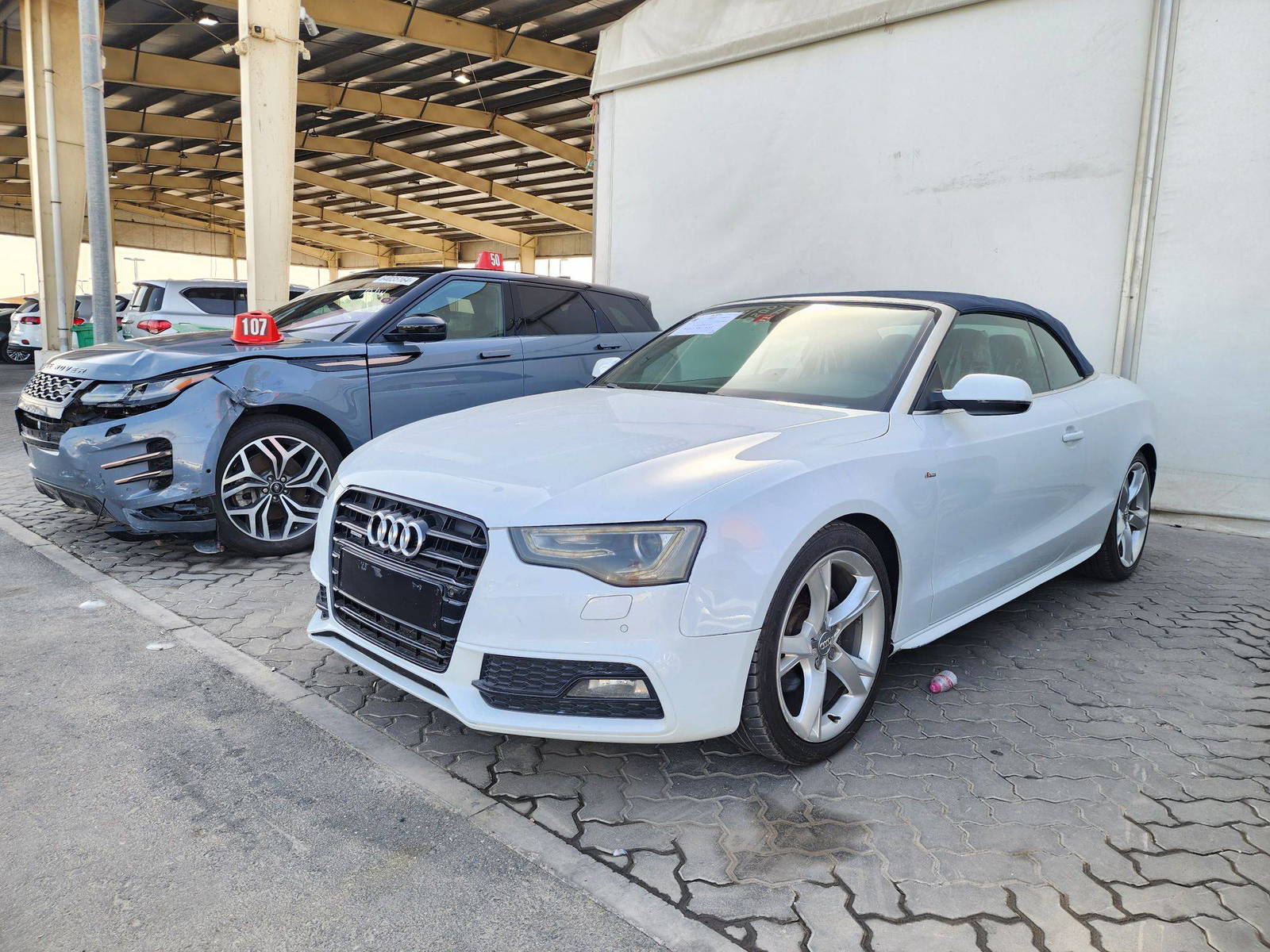 2012 AUDI A5 CABRIOLET PREMIUM — 17753 KM — Lot F4CN004105 — Souq - Marhaba Auctions Used Cars - Image 3