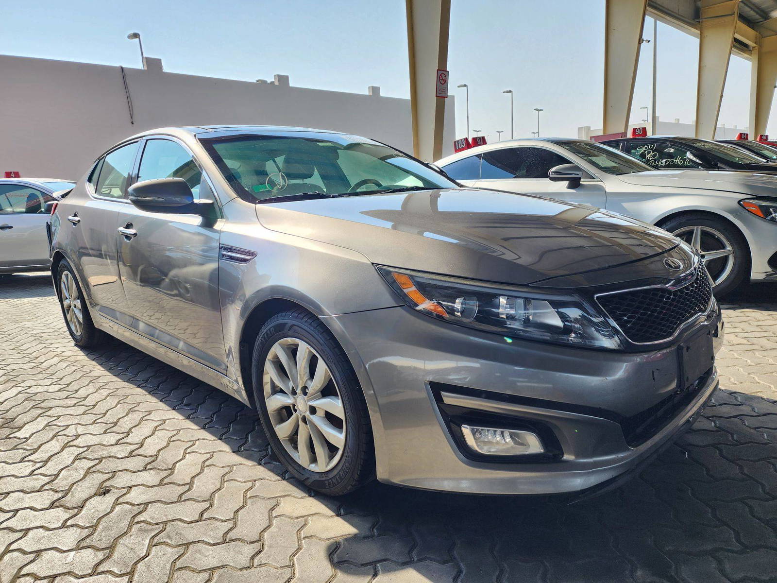 2015 KIA OPTIMA — 82405 Miles — Lot 81119363 — Souq - Marhaba Auctions Used Cars - Image 3