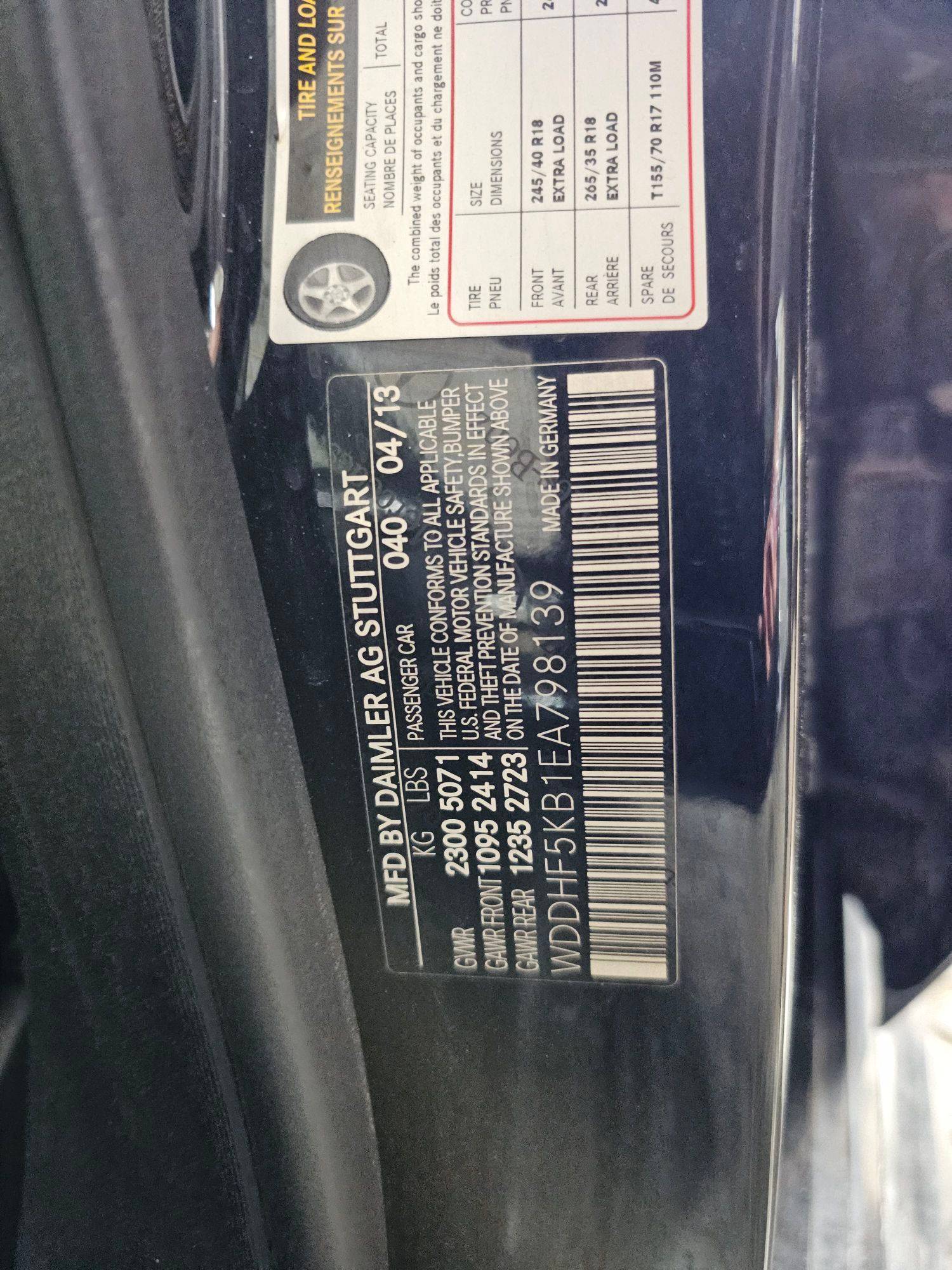 2014 MERCEDES BENZ E 350 — 171316 Miles — Lot 46098195 — Ind. 12 - Marhaba Auctions Used Cars - Image 10