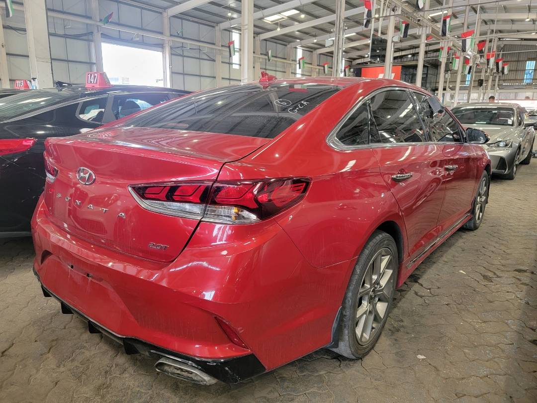 2018 HYUNDAI SONATA — 178372 Miles — Lot 641550 — Main - Marhaba Auctions Used Cars - Image 3