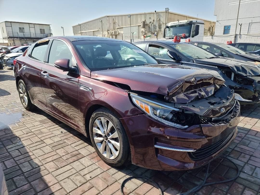 2016 KIA OPTIMA — 80508 Miles — Lot 215487 — Ind. 12 - Marhaba Auctions Used Cars - Image 4