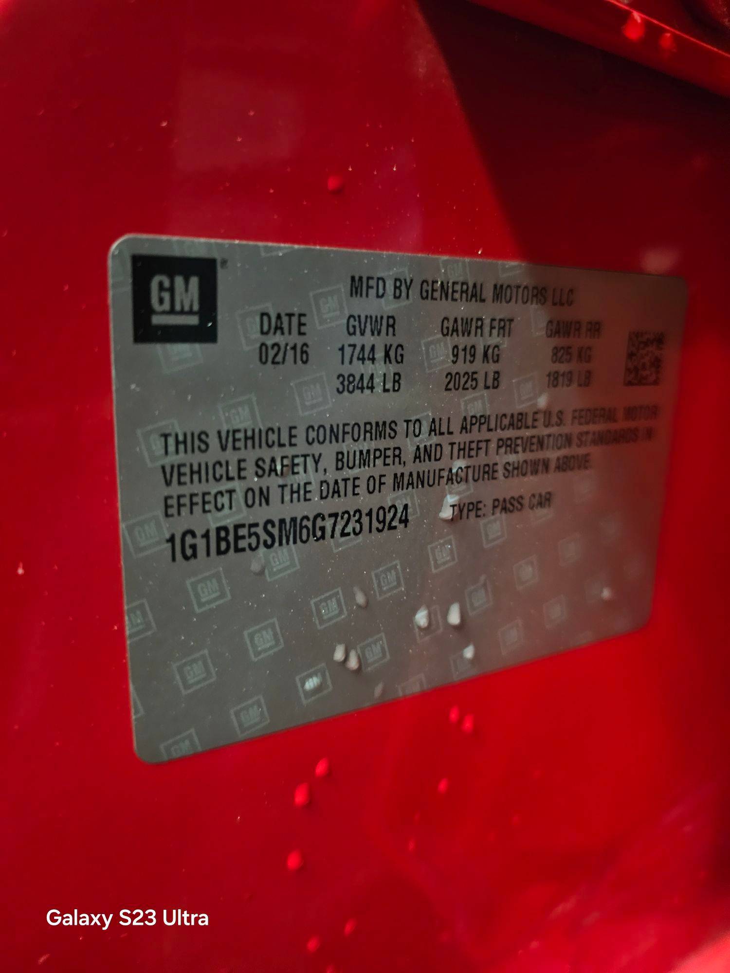 CHEVROLET CRUZE LT 2016 - Marhaba Auction Used Cars - Image 10