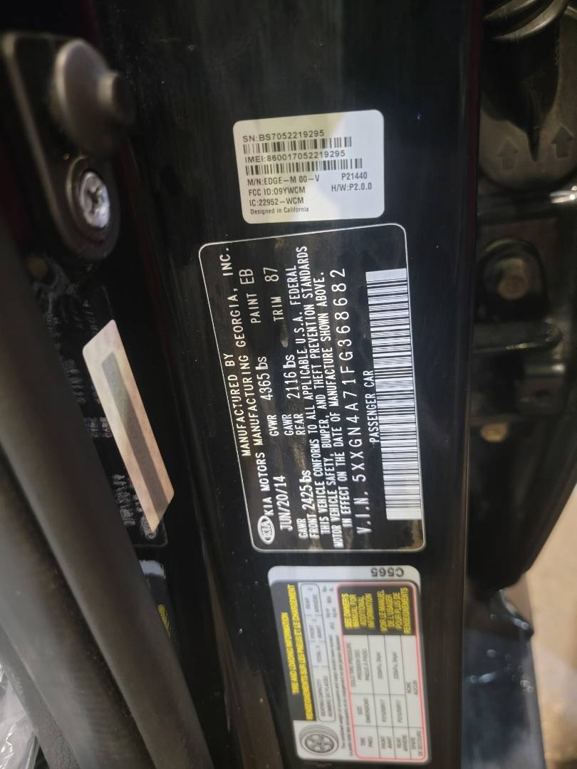 2015 KIA OPTIMA — 152821 Miles — Lot FG368682 — Main - Marhaba Auctions Used Cars - Image 19