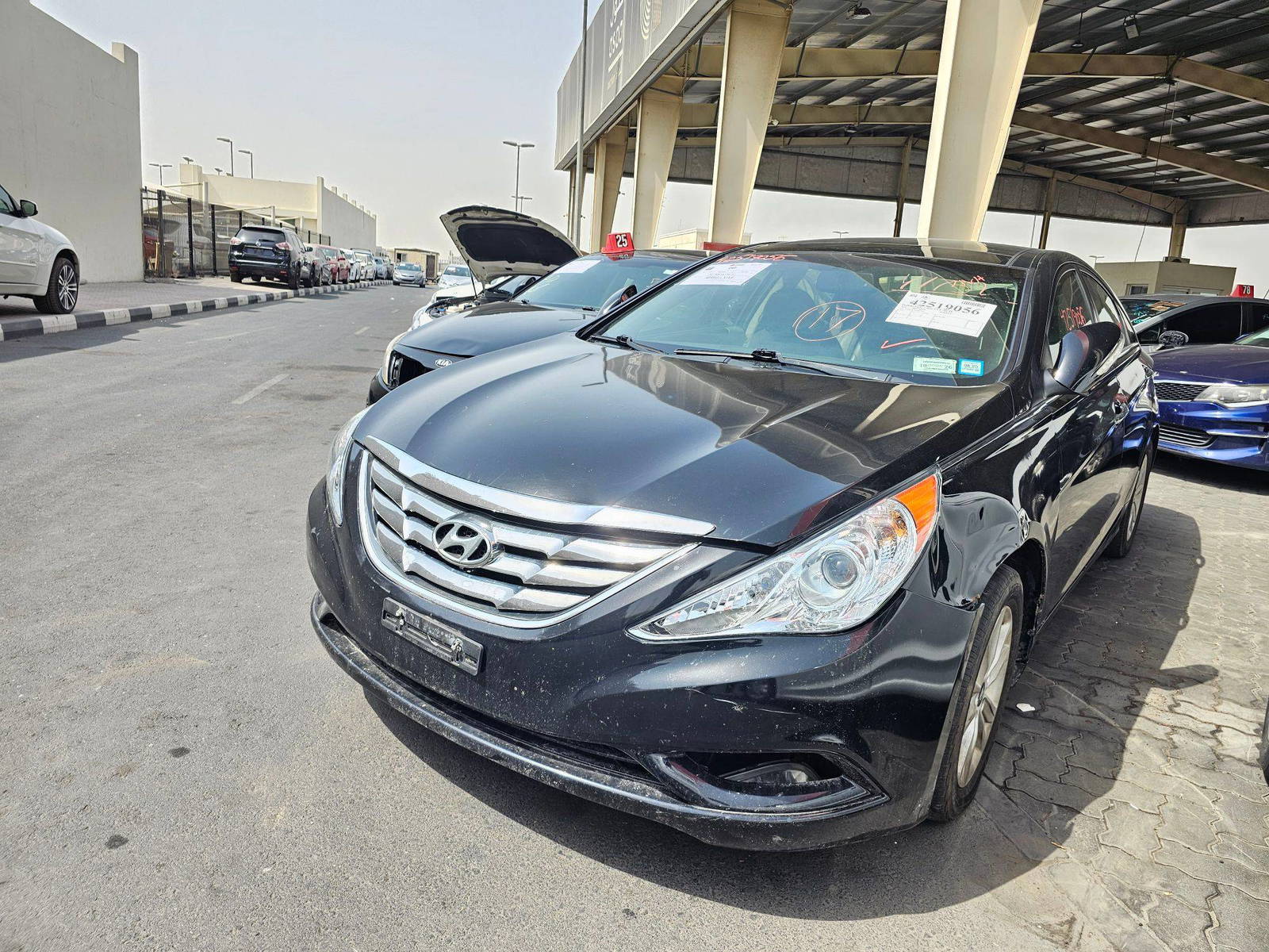HYUNDAI SONATA 2012 - Marhaba Auction Used Cars - Image 3