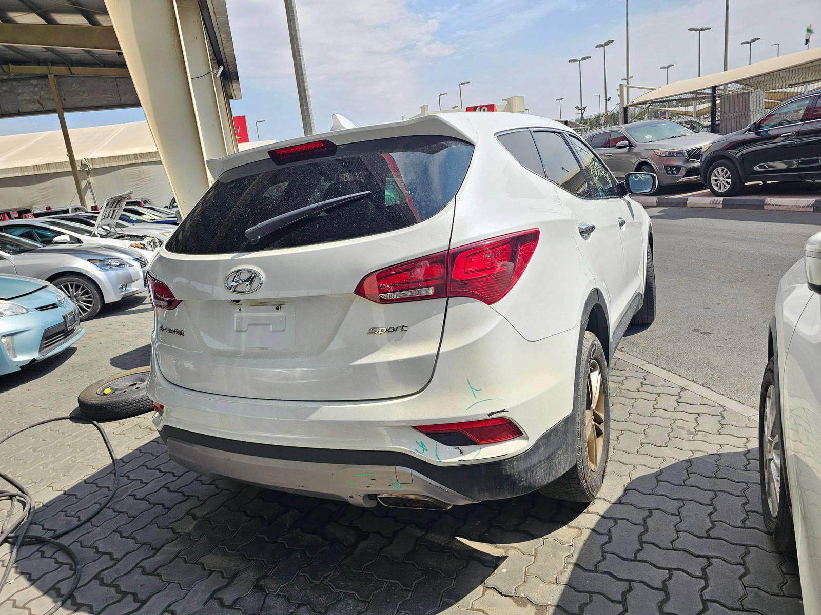 HYUNDAI SANTA FE SPORT 2017 - Marhaba Auction Used Cars - Image 3