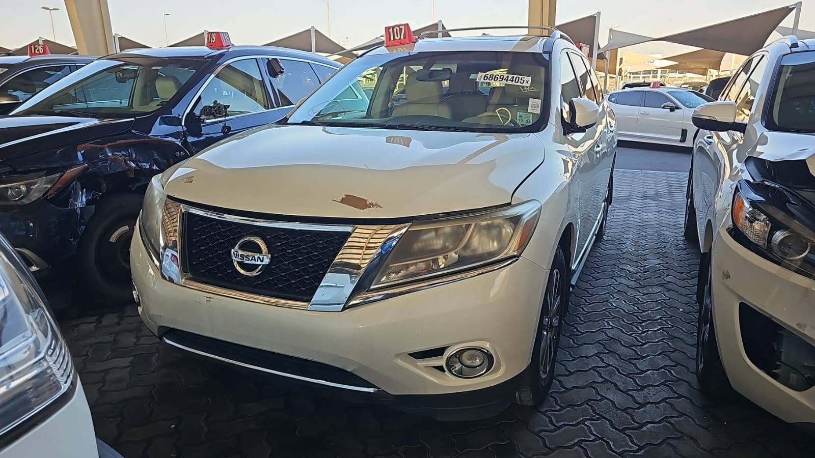 2014 NISSAN PATHFINDER — 213896 Miles — Lot 2EC704987 — Souq - Marhaba Auctions Used Cars - Image 8