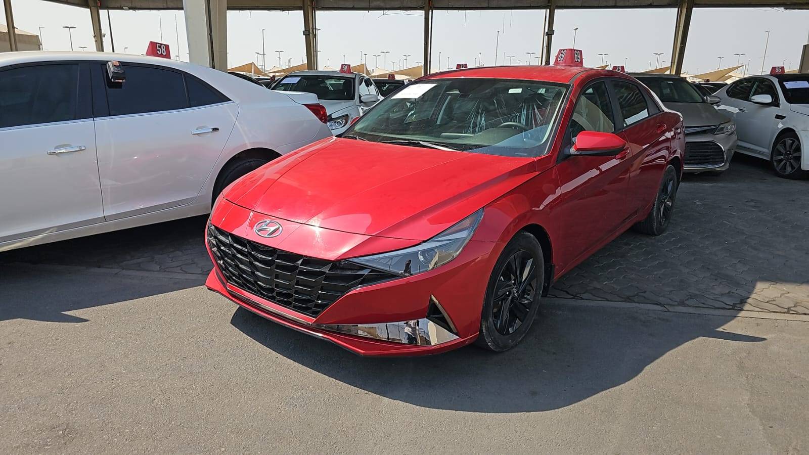 2023 HYUNDAI ELANTRA — 52581 Miles — Lot 3PU455864 — Souq - Marhaba Auctions Used Cars - Image 3