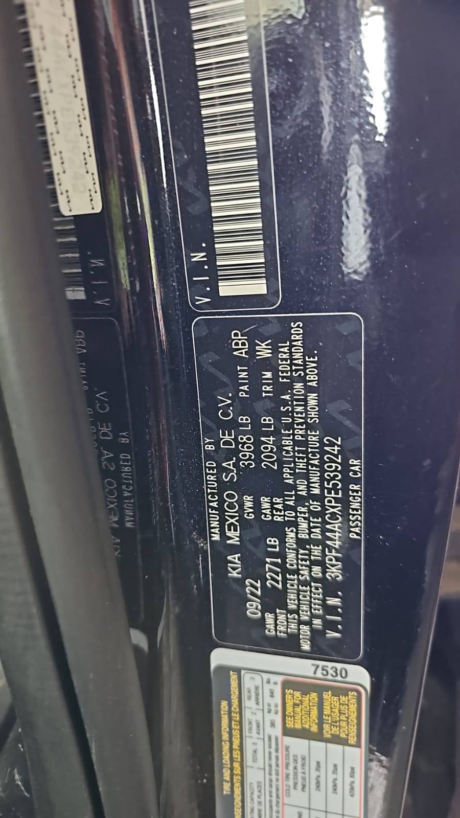 KIA FORTE 2023 - Marhaba Auction Used Cars - Image 5