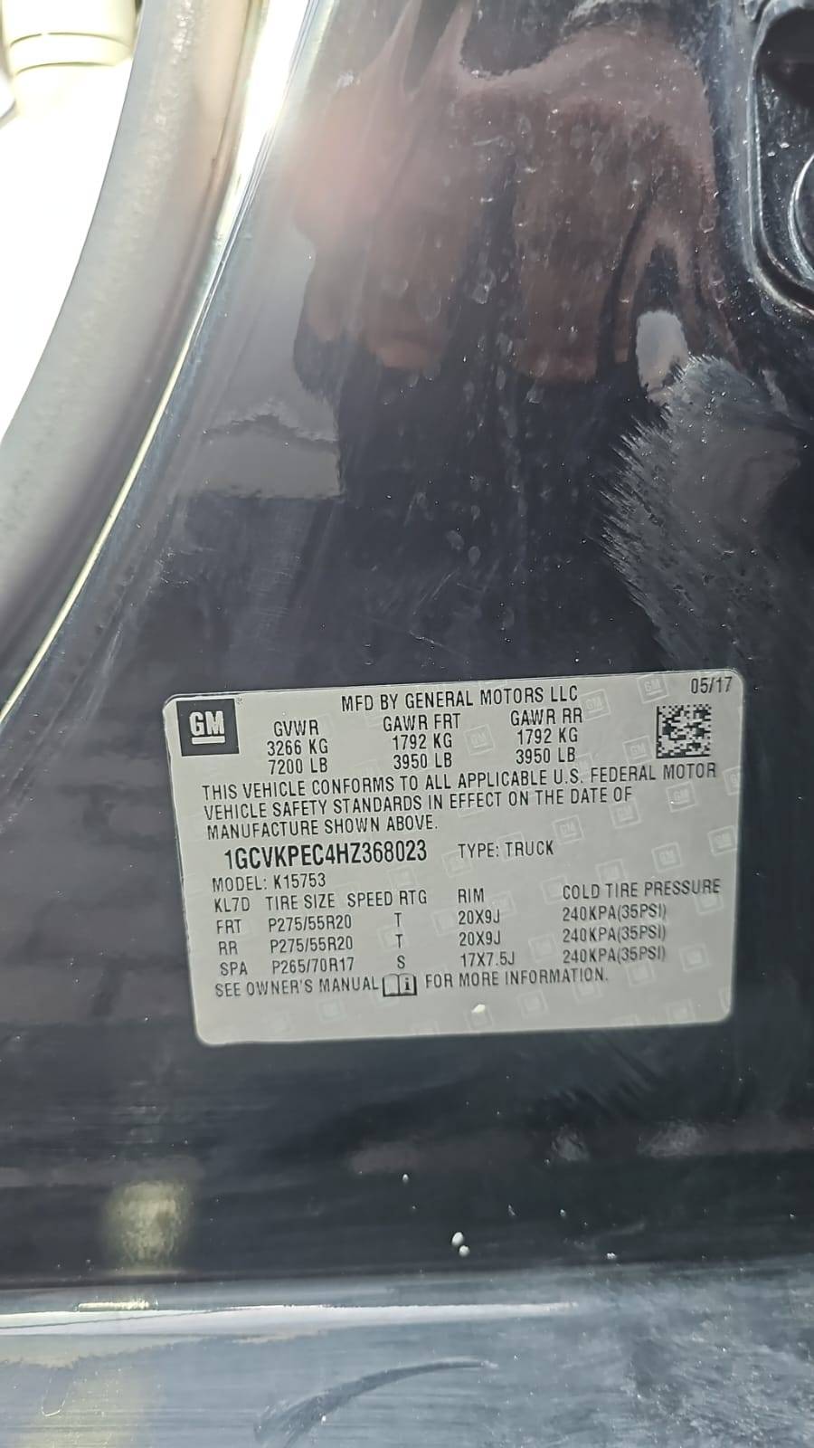 2017 CHEVROLET SILVERADO — 151206 Miles — Lot HZ368023 — Souq - Marhaba Auctions Used Cars - Image 5