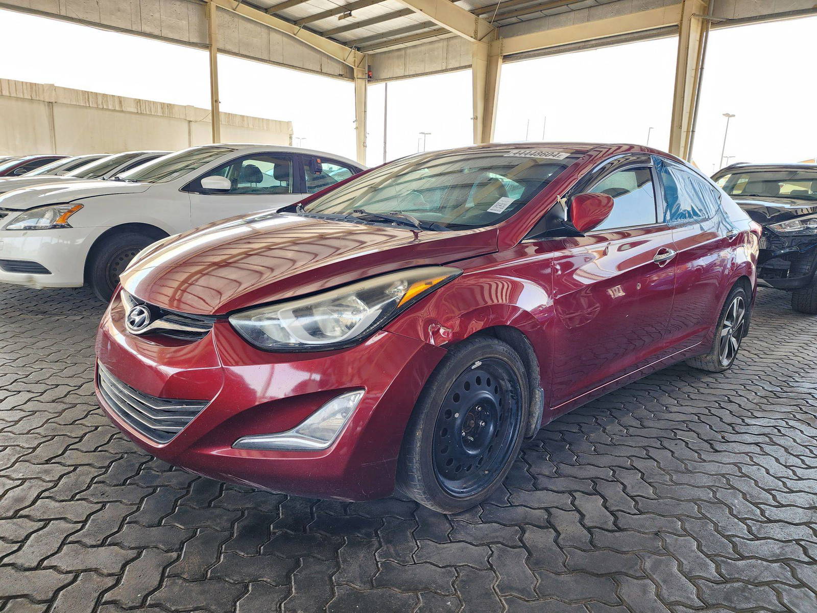 2014 HYUNDAI ELANTRA — 190882 Miles — Lot 44448604 — Souq - Marhaba Auctions Used Cars - Image 4