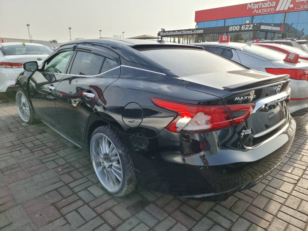 2017 NISSAN MAXIMA — 128423 Miles — Lot 215478 — Ind. 12 - Marhaba Auctions Used Cars - Image 3