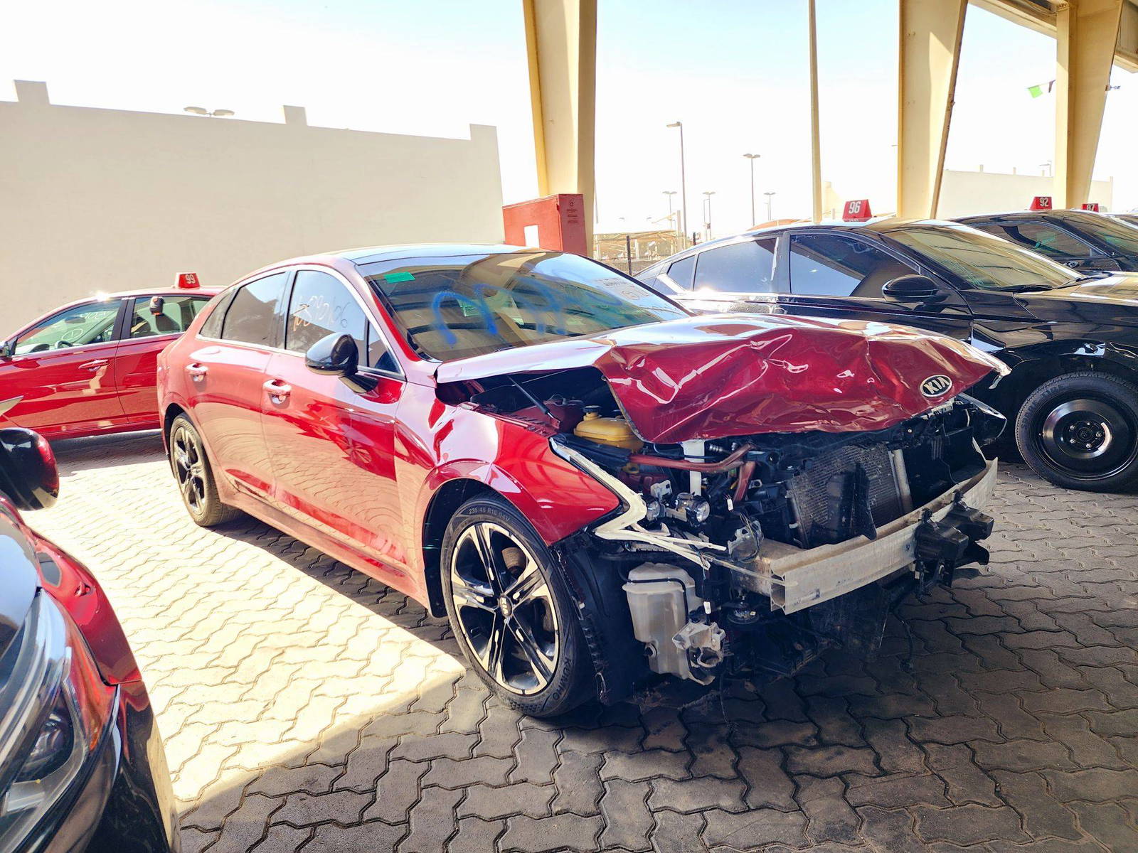 2021 KIA K5 — 95639 Miles — Lot MG061415 — Souq - Marhaba Auctions Used Cars - Image 4