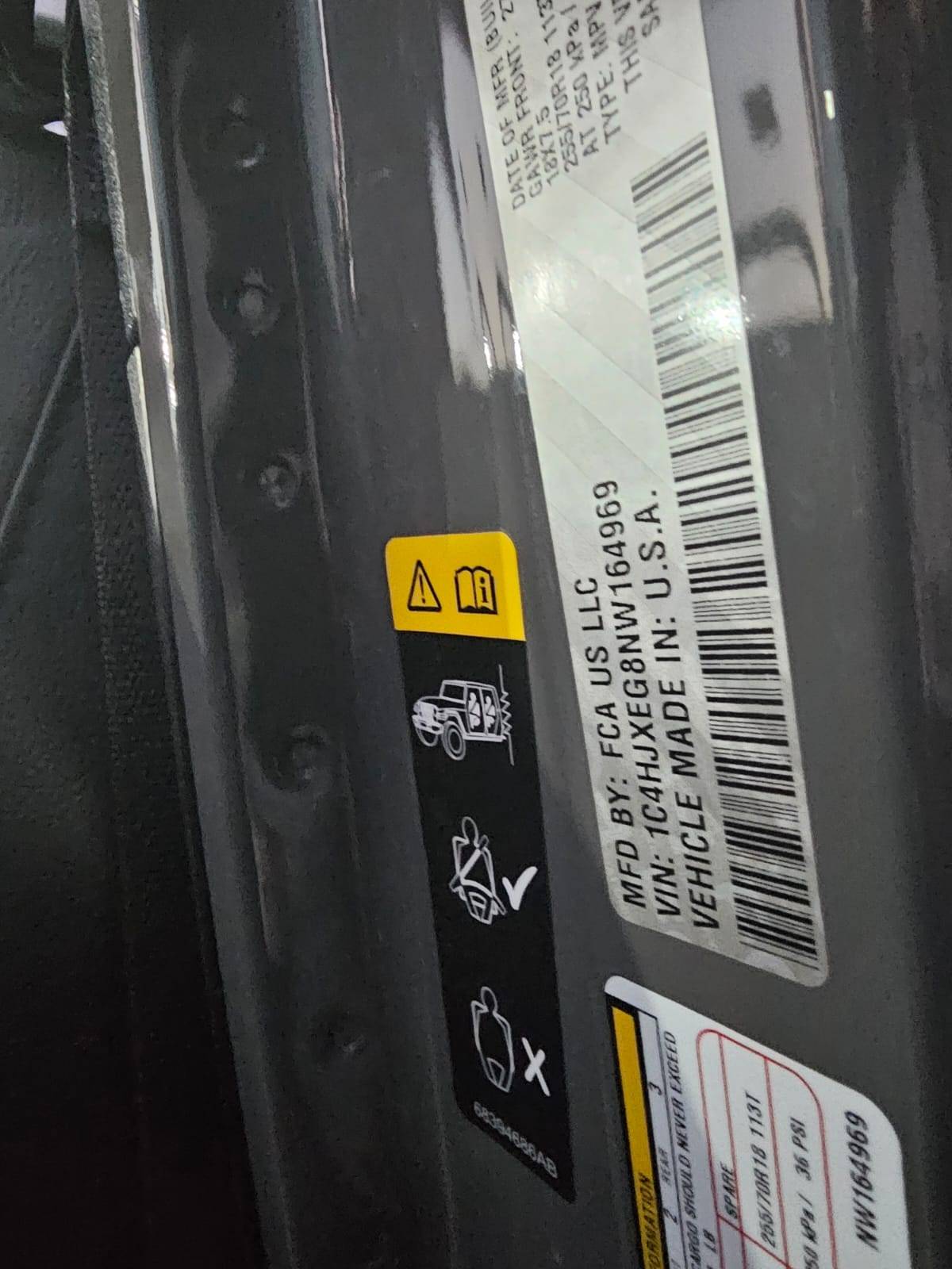 JEEP WRANGLER UNLIMITED SAHARA 2022 - Marhaba Auction Used Cars - Image 9