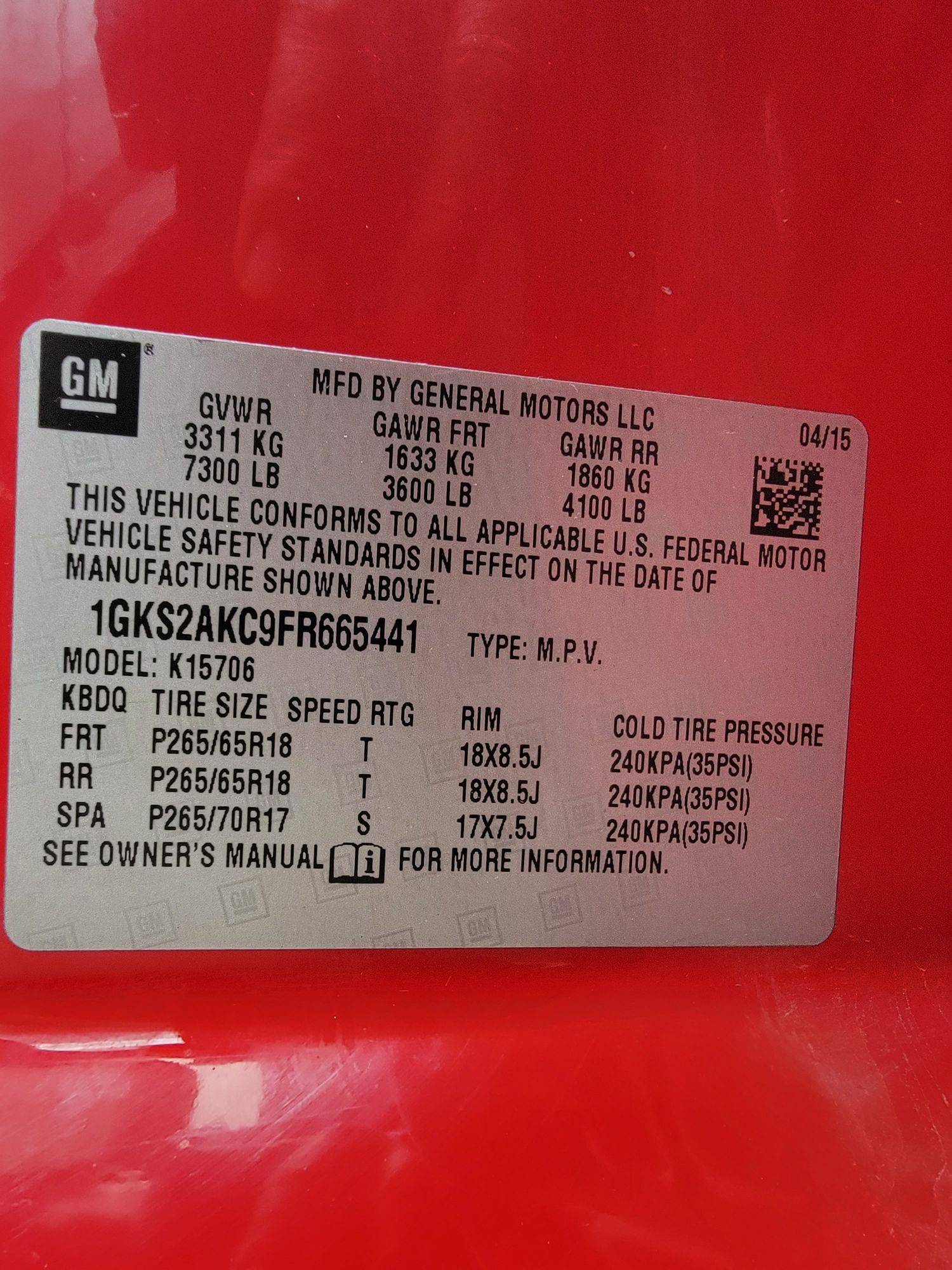 GMC YUKON 2015 - Marhaba Auction Used Cars - Image 9