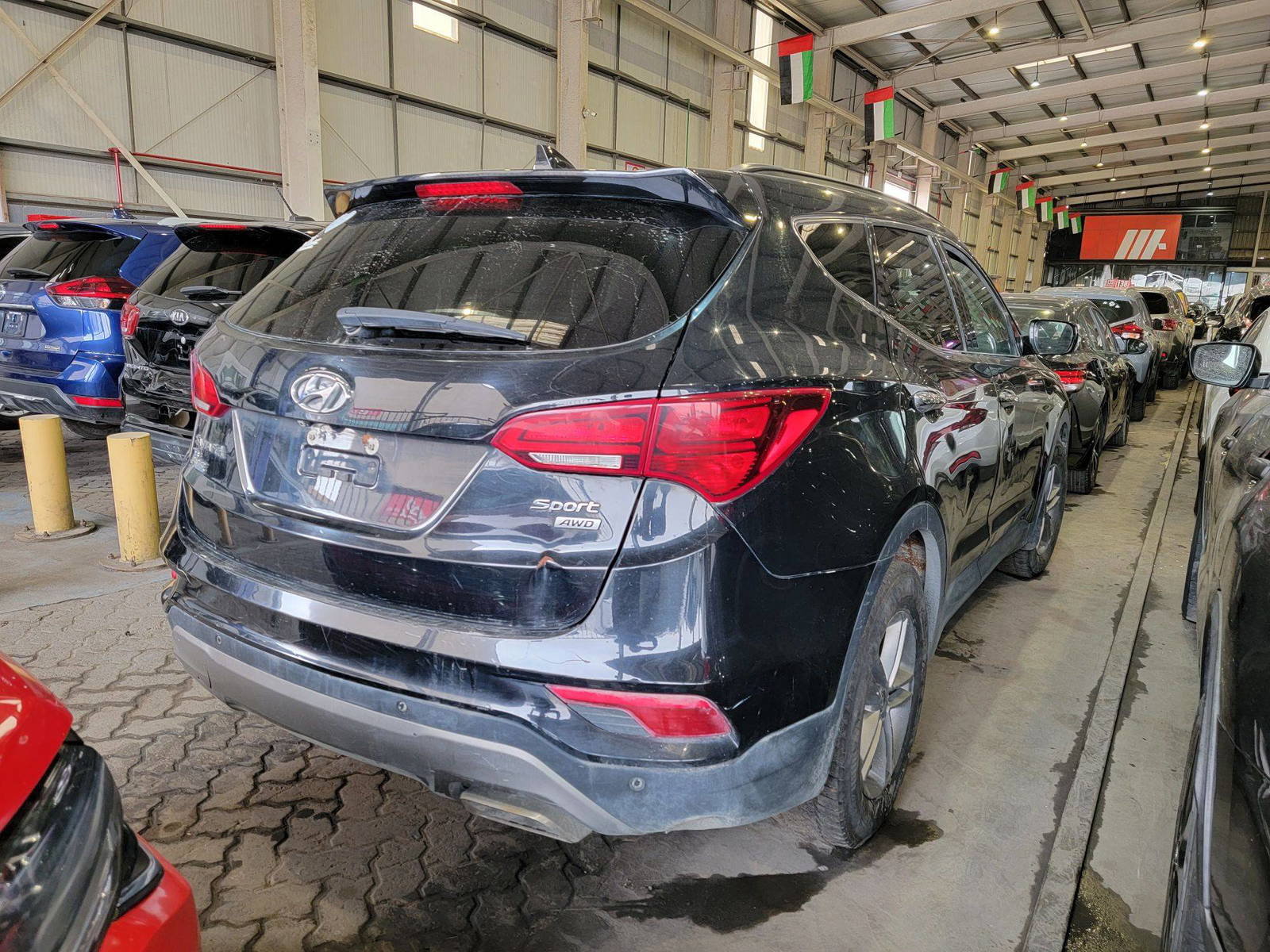 HYUNDAI SANTA FE SPORT 2017 - Marhaba Auction Used Cars - Image 6