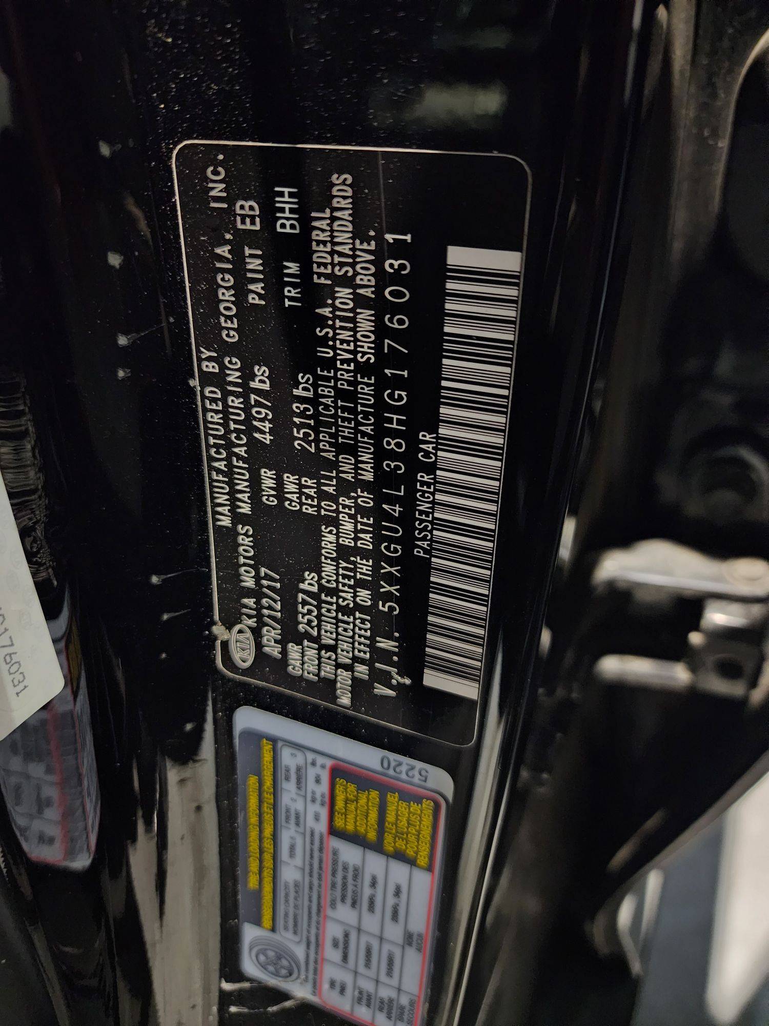 KIA OPTIMA 2017 - Marhaba Auction Used Cars - Image 10