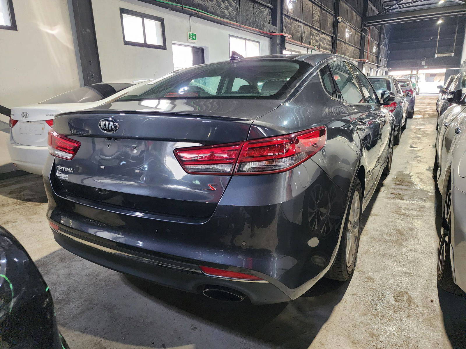 2018 KIA OPTIMA — 99523 Miles — Lot 43432 — Al Quoz - Marhaba Auctions Used Cars - Image 3
