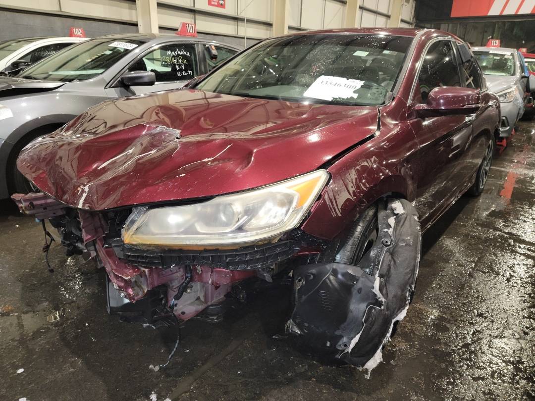 2016 HONDA ACCORD — 208599 Miles — Lot A059556 - Marhaba Auctions Used Cars - Image 7
