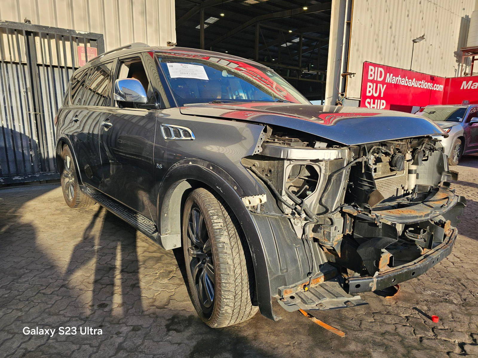 INFINITI QX80 2017 - Marhaba Auction Used Cars - Image 3