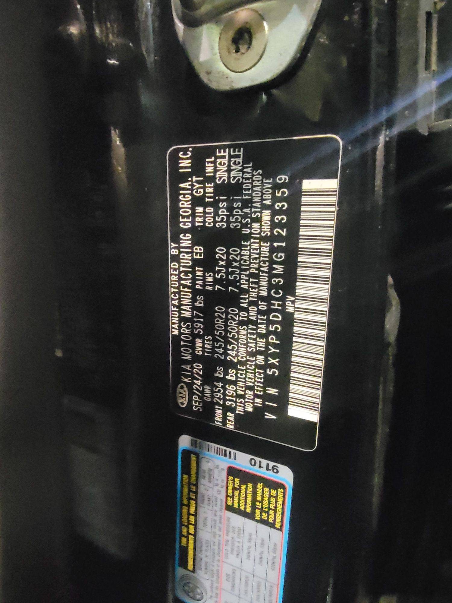 KIA TELLURIDE 2021 - Marhaba Auction Used Cars - Image 9