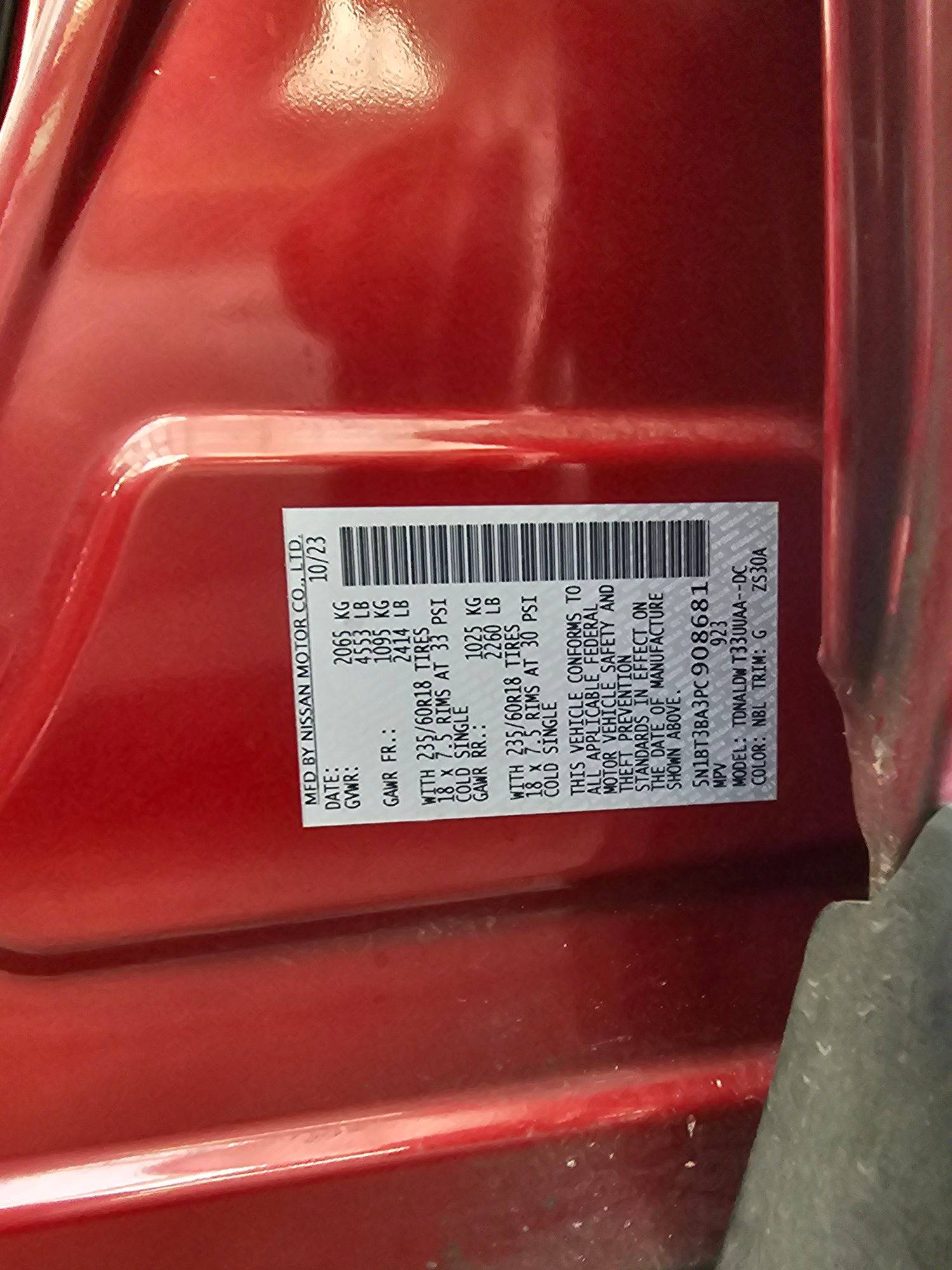 NISSAN ROGUE 2023 - Marhaba Auction Used Cars - Image 10