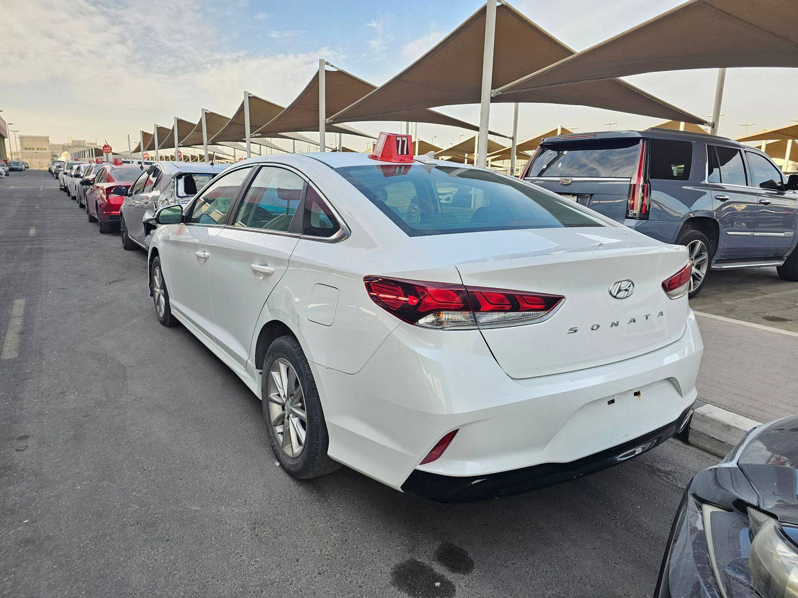2019 HYUNDAI SONATA — 193594 KM — Lot 8KH795427 — Souq - Marhaba Auctions Used Cars - Image 5