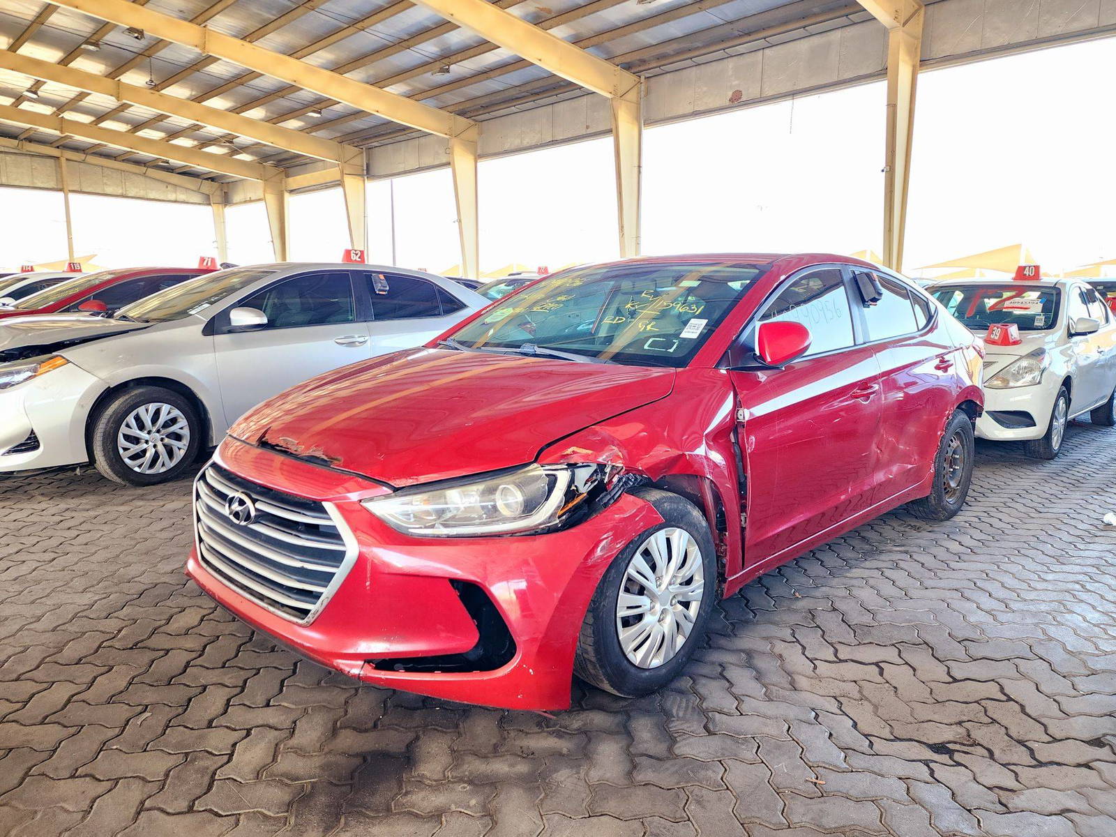 2017 HYUNDAI ELANTRA — 159631 Miles — Lot 40990956 — Souq - Marhaba Auctions Used Cars - Image 3