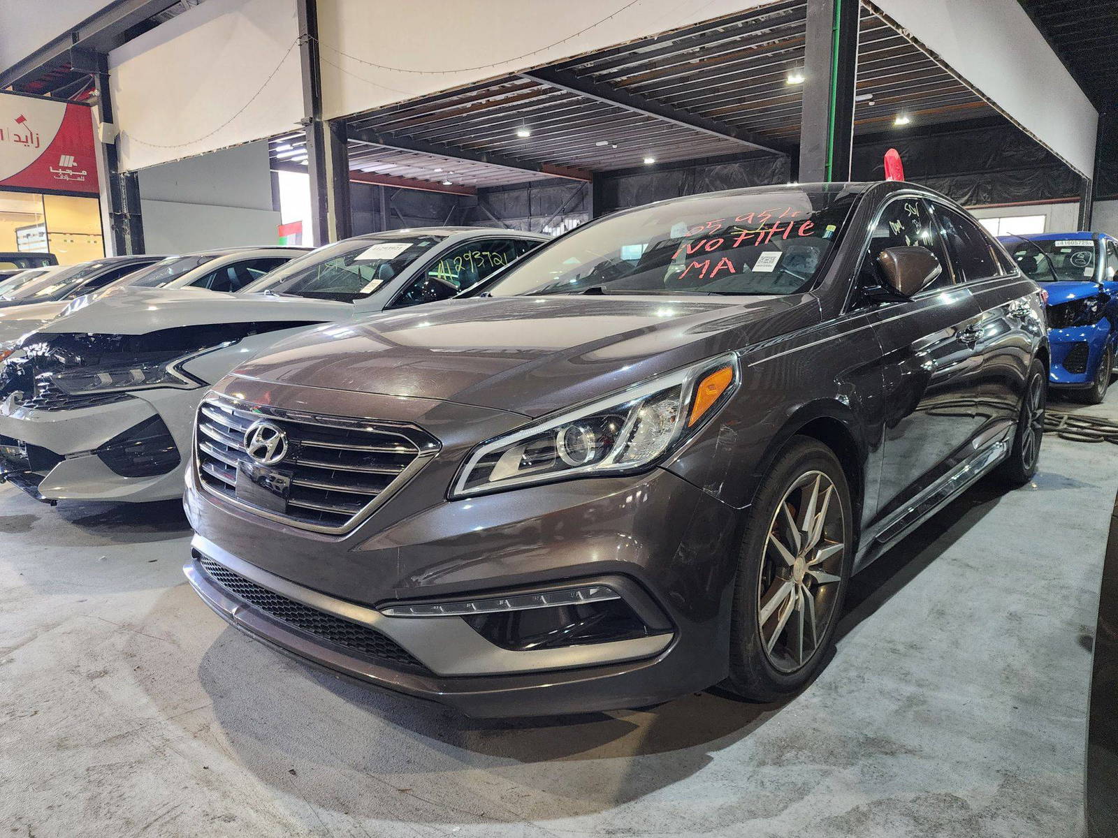 2015 HYUNDAI SONATA — 170971 Miles — Lot 4532658 — Al Quoz - Marhaba Auctions Used Cars - Image 4
